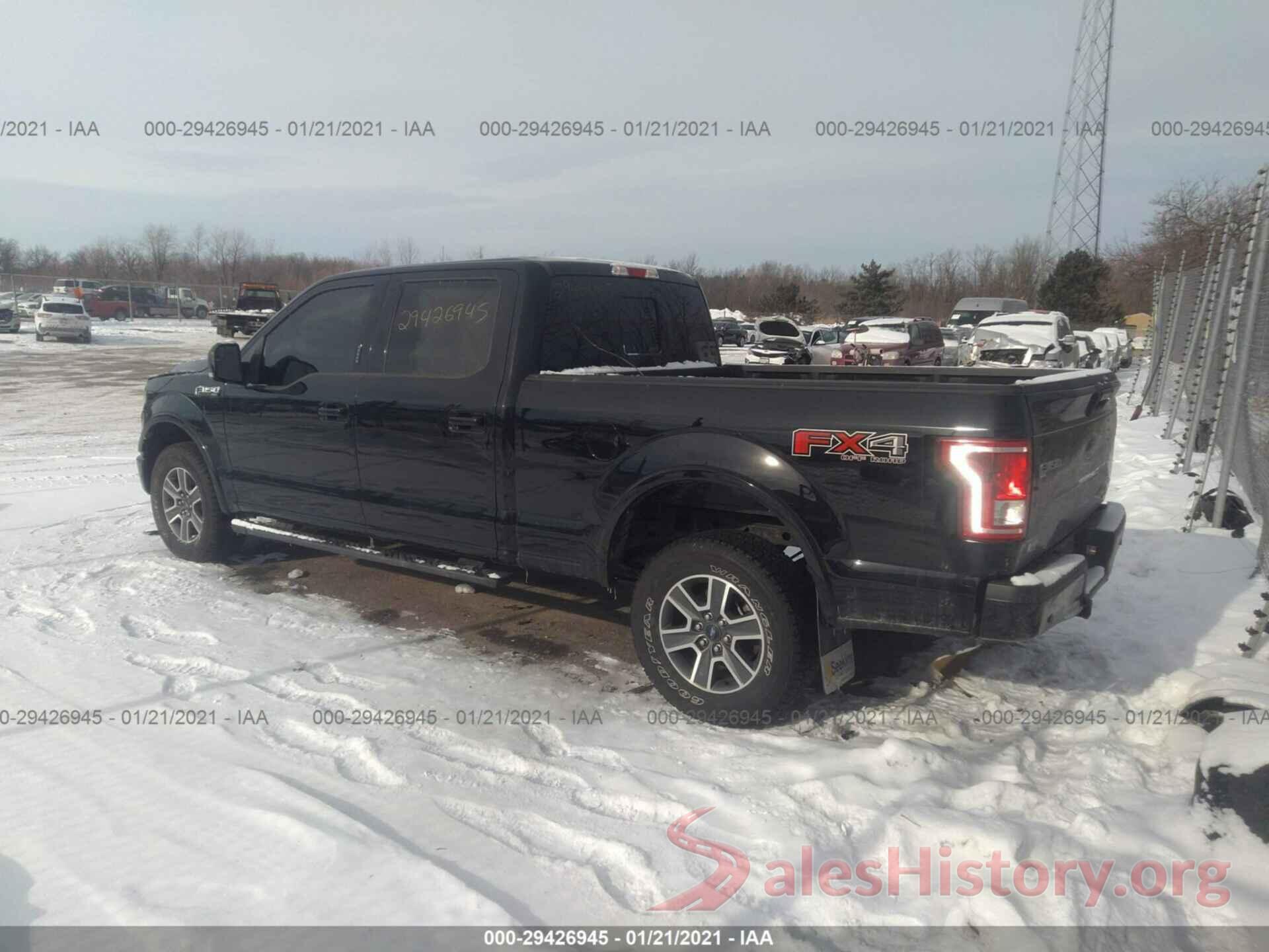 1FTFW1EF1GKF73001 2016 FORD F-150