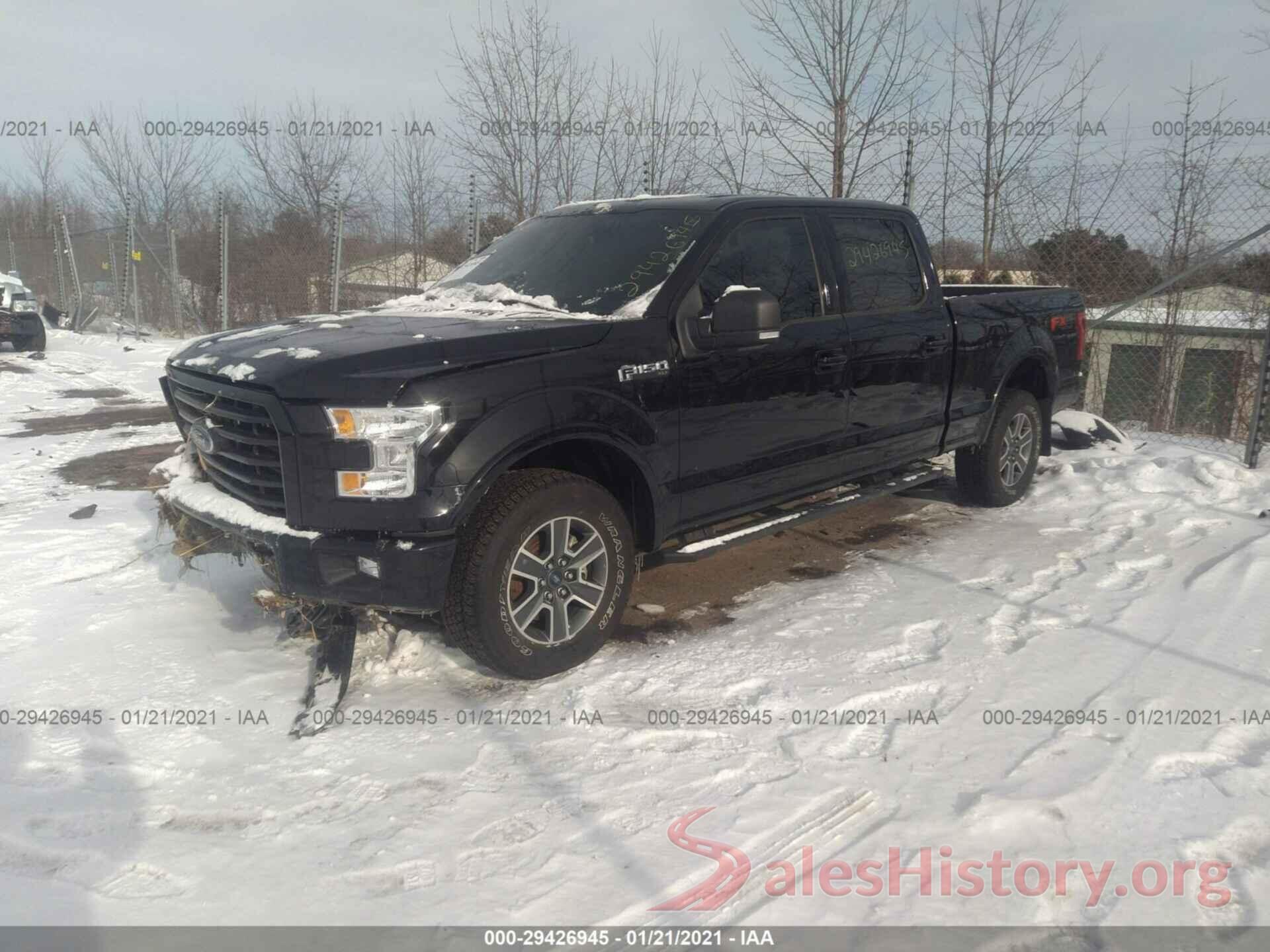 1FTFW1EF1GKF73001 2016 FORD F-150