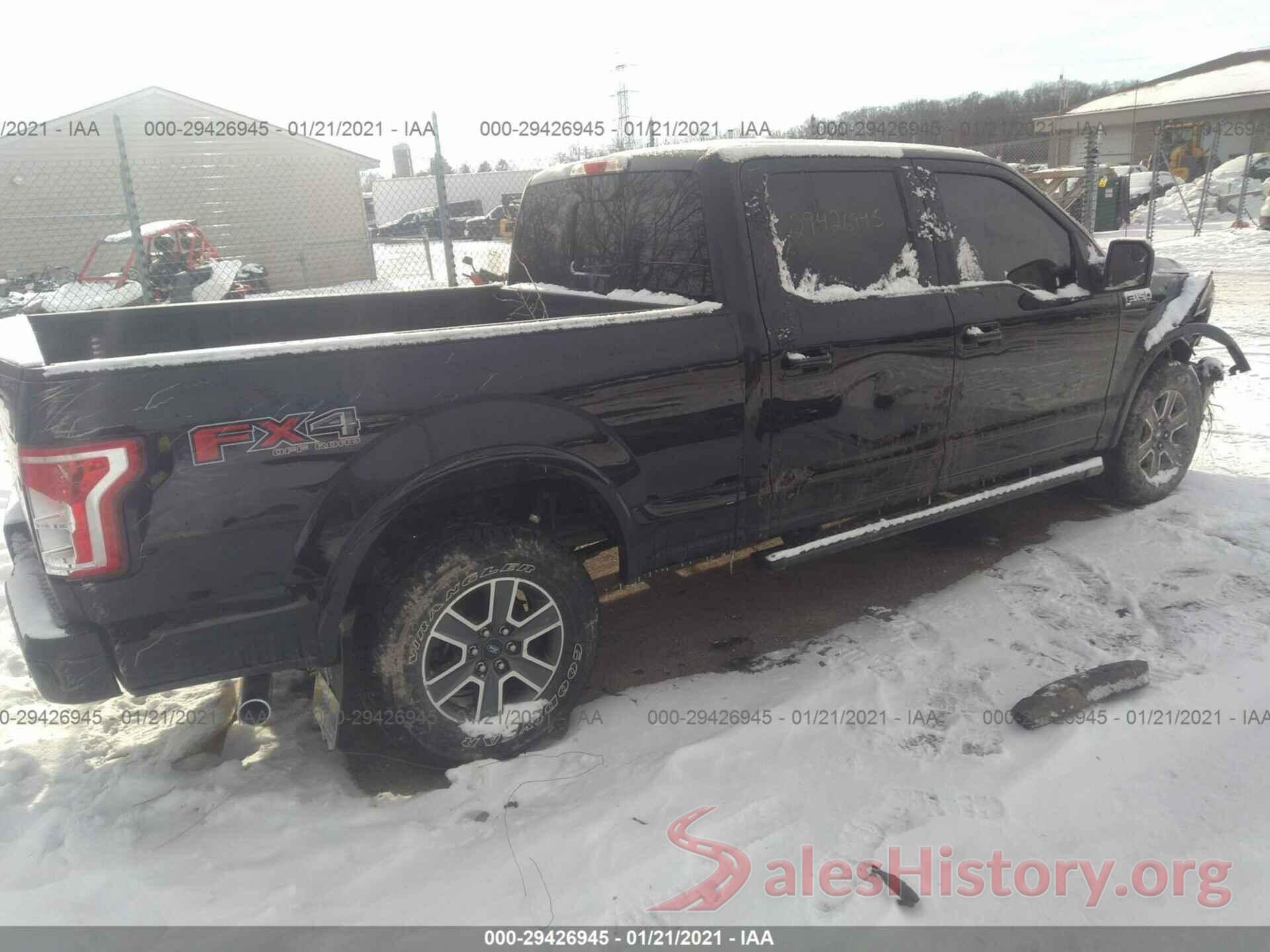 1FTFW1EF1GKF73001 2016 FORD F-150