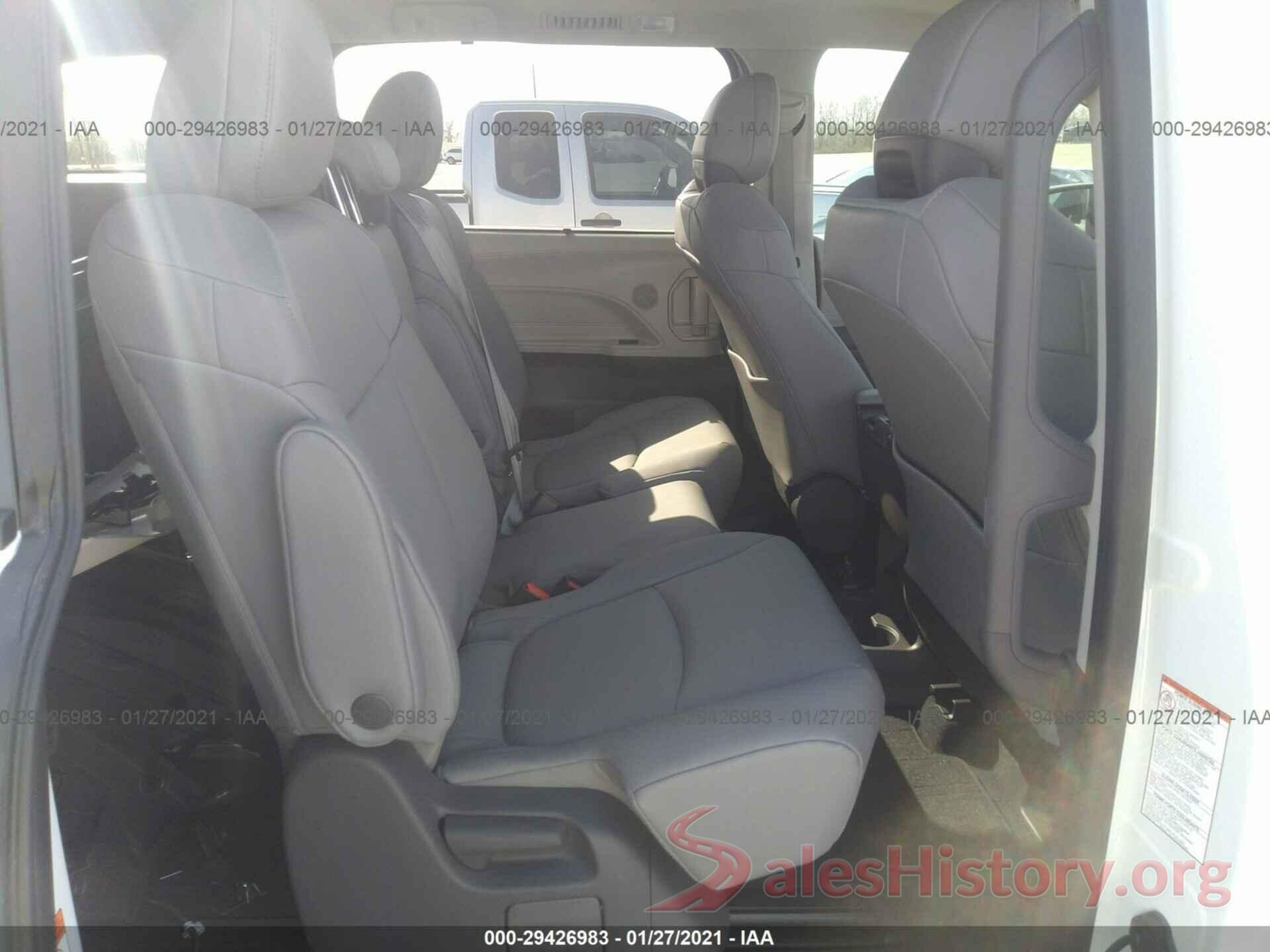 5TDYRKEC0MS008089 2021 TOYOTA SIENNA