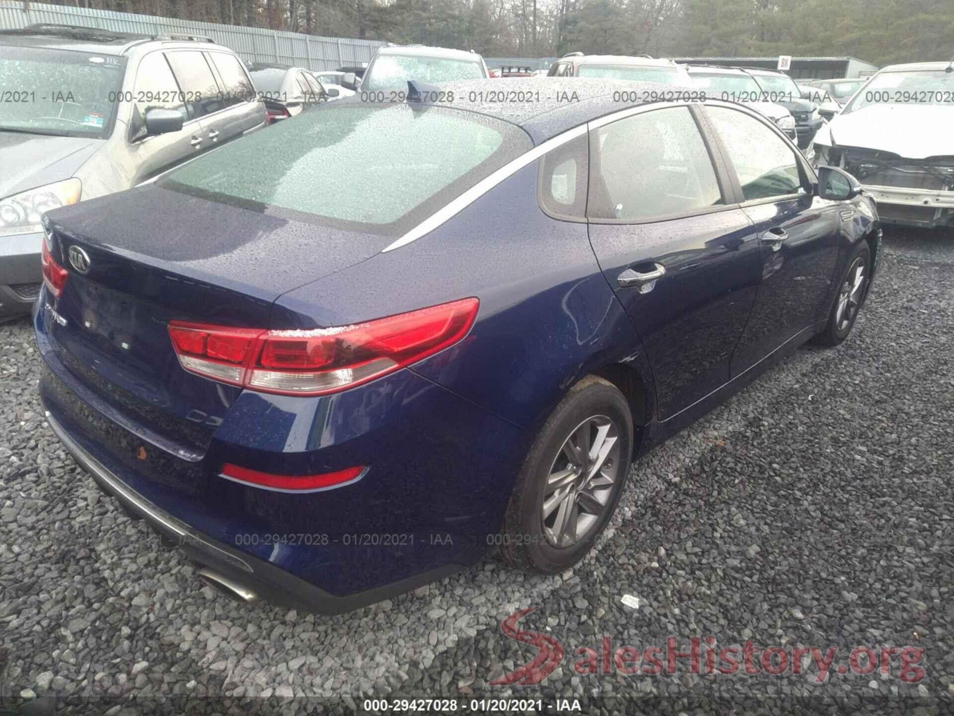 5XXGT4L35KG291843 2019 KIA OPTIMA