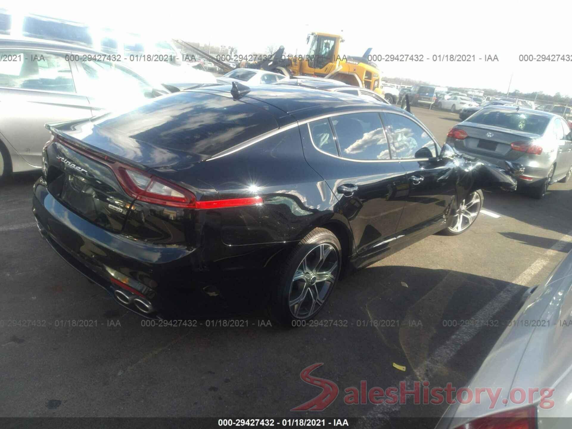 KNAE15LA0M6087936 2021 KIA STINGER