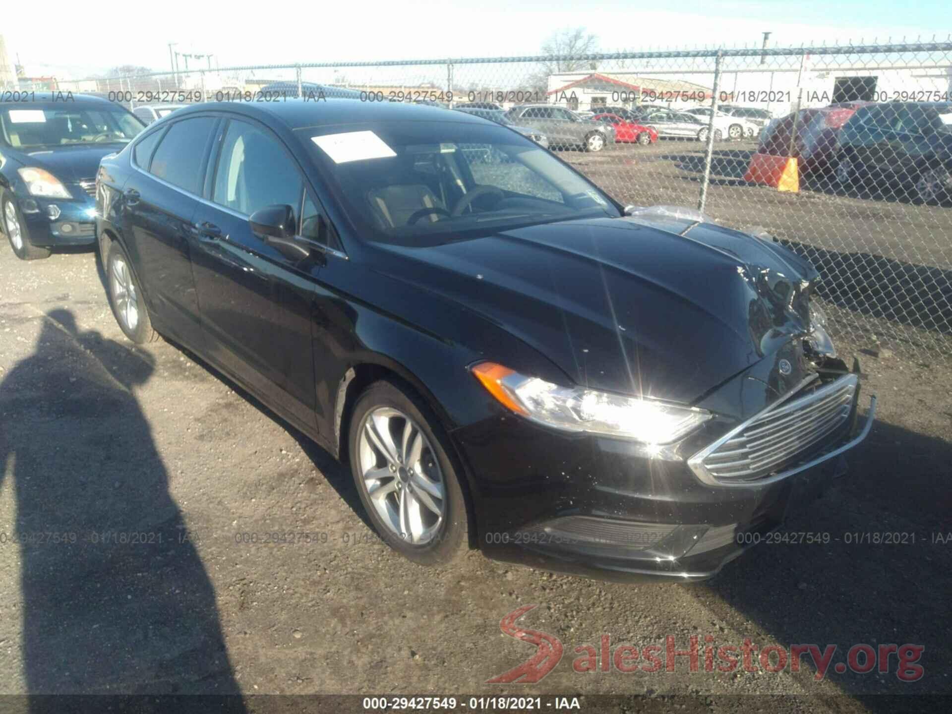 3FA6P0LU0JR152906 2018 FORD FUSION HYBRID