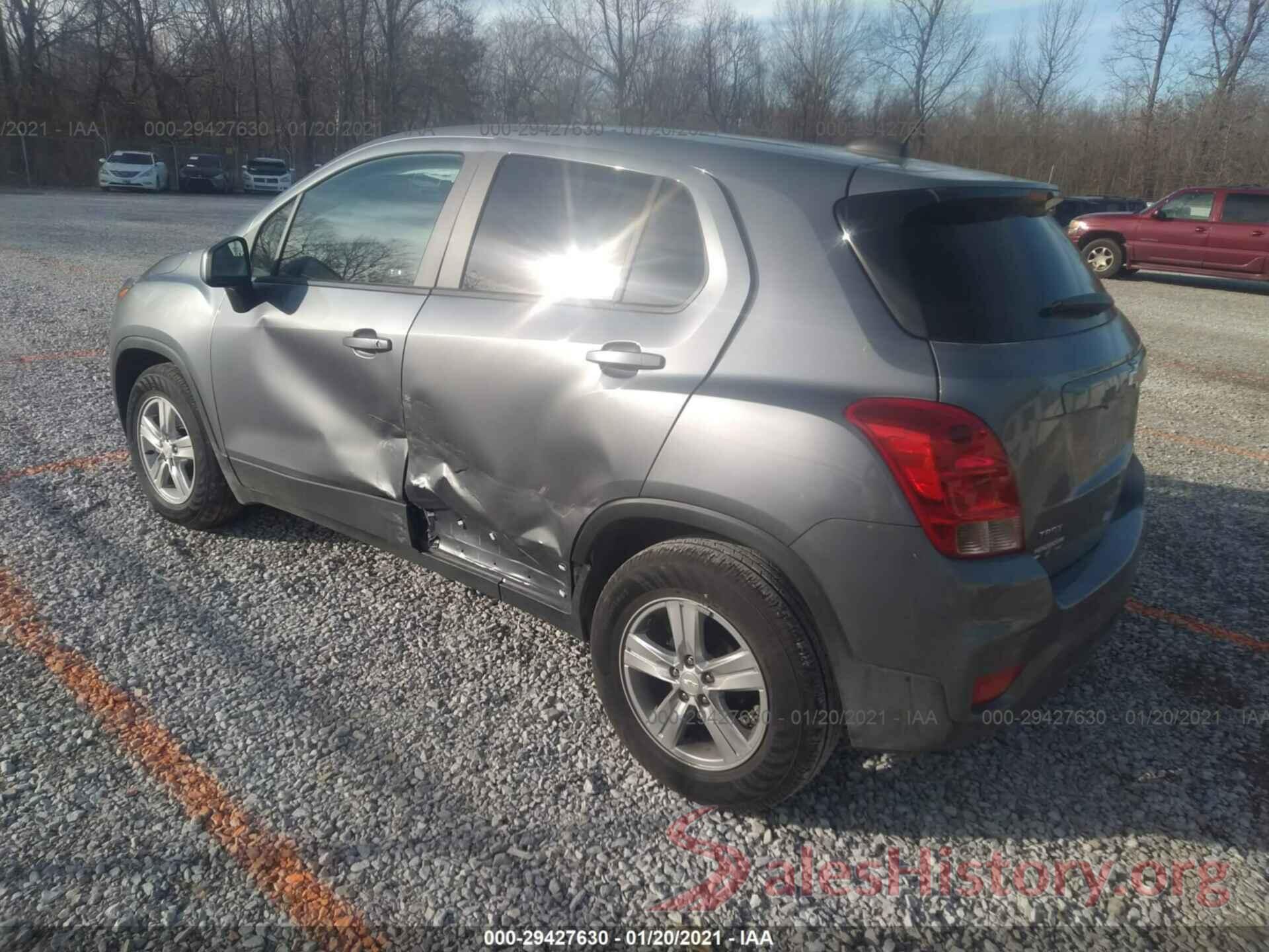 3GNCJKSB7LL338630 2020 CHEVROLET TRAX