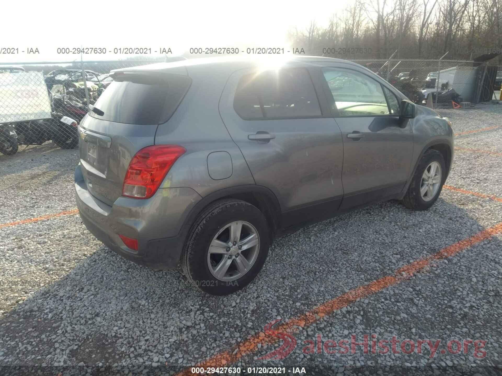 3GNCJKSB7LL338630 2020 CHEVROLET TRAX