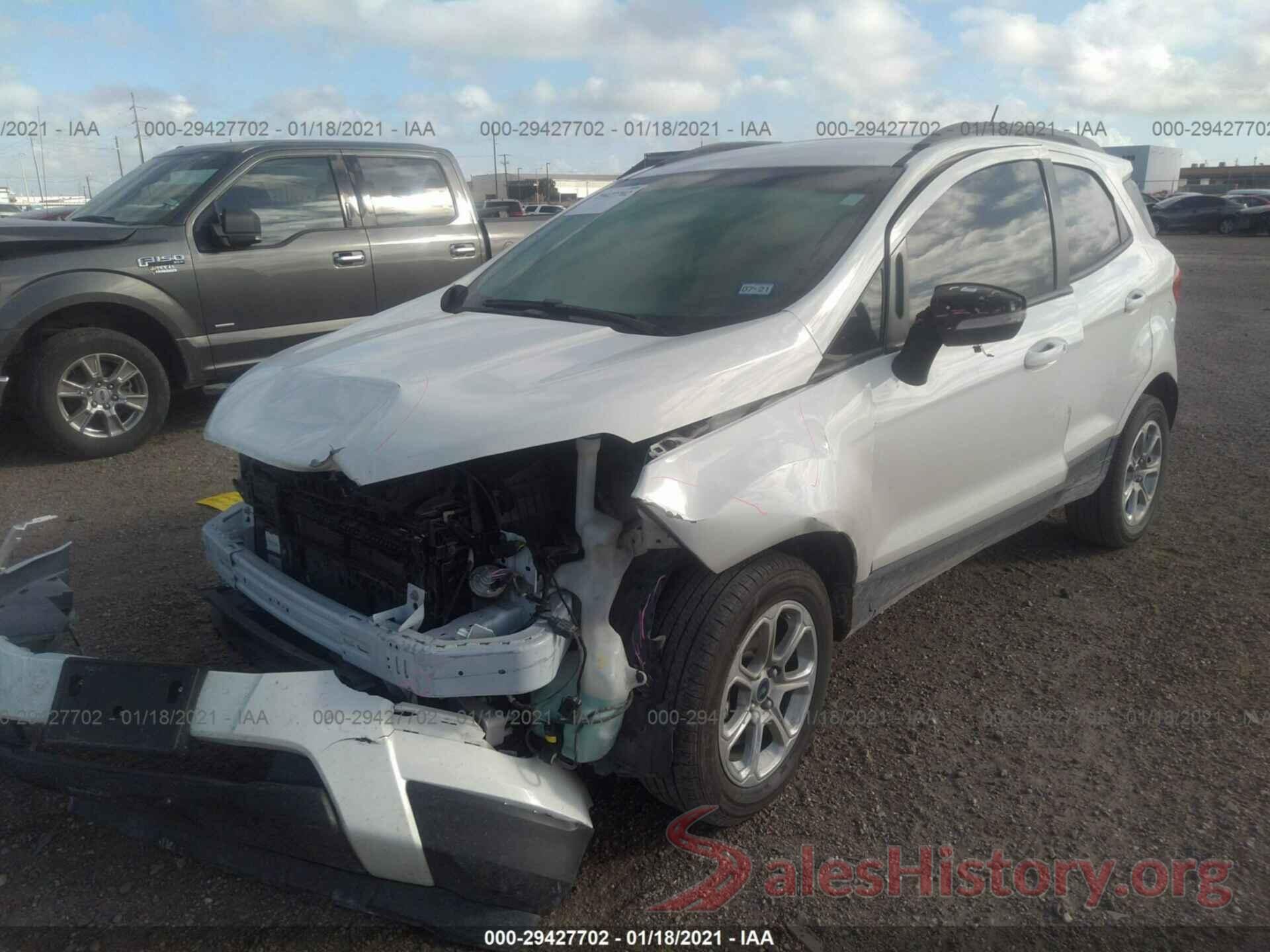 MAJ3S2GE0KC295502 2019 FORD ECOSPORT