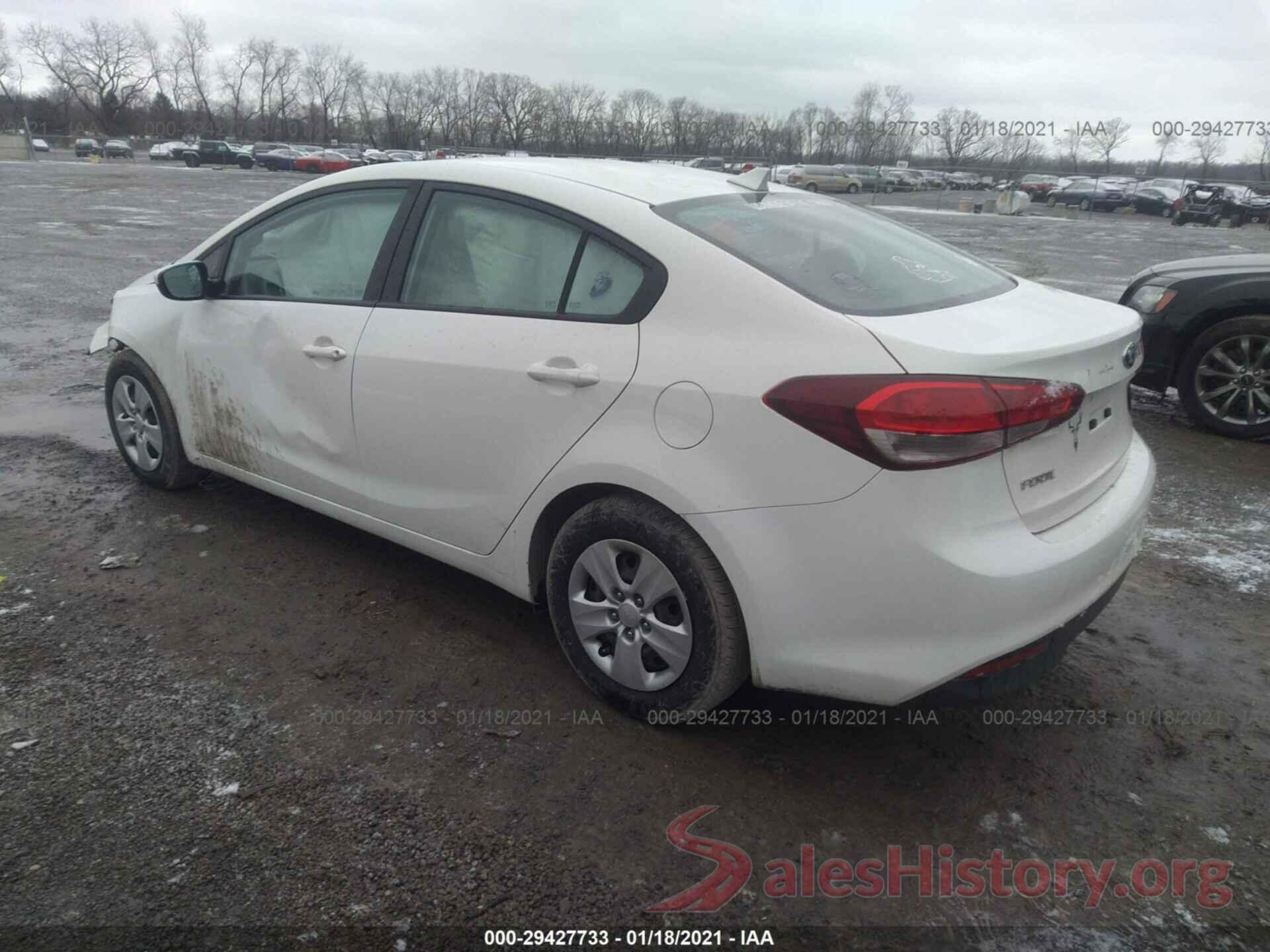 3KPFK4A7XJE189336 2018 KIA FORTE