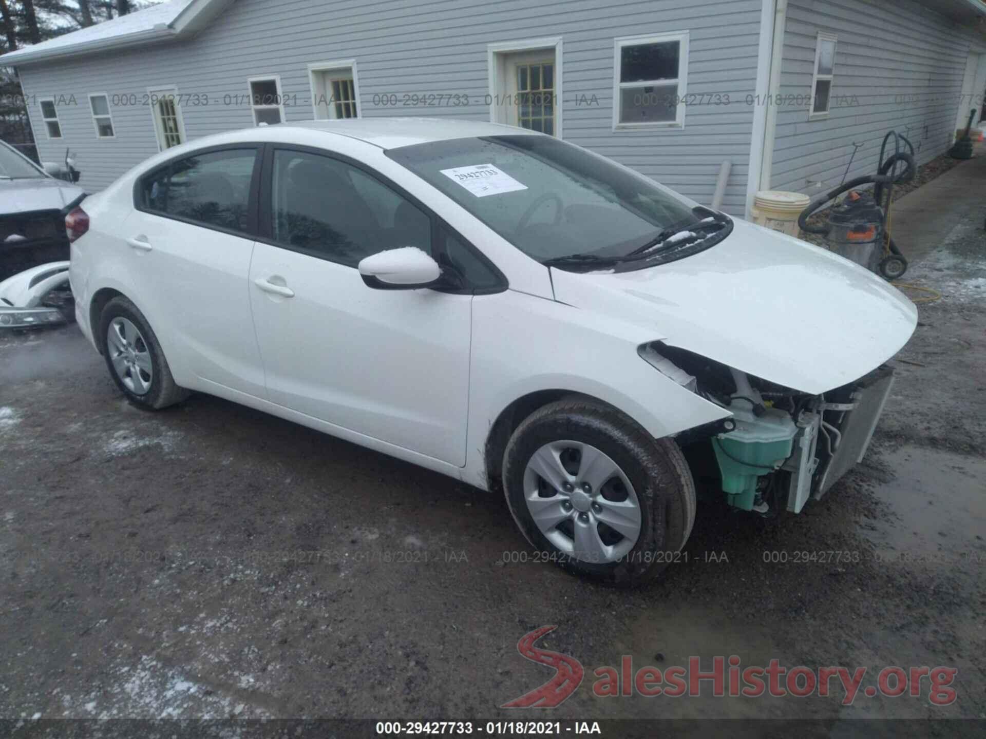 3KPFK4A7XJE189336 2018 KIA FORTE