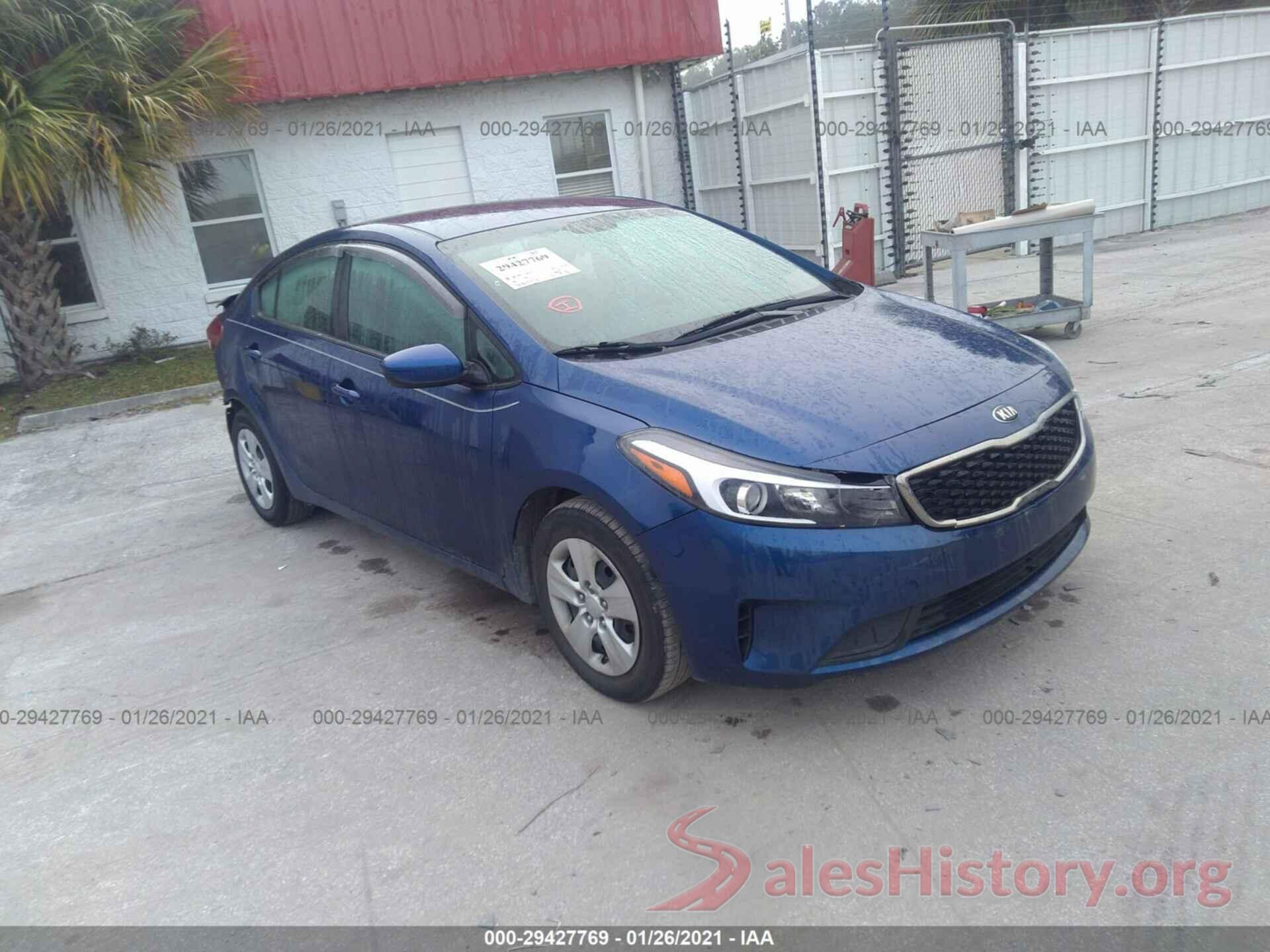 3KPFK4A74JE257971 2018 KIA FORTE