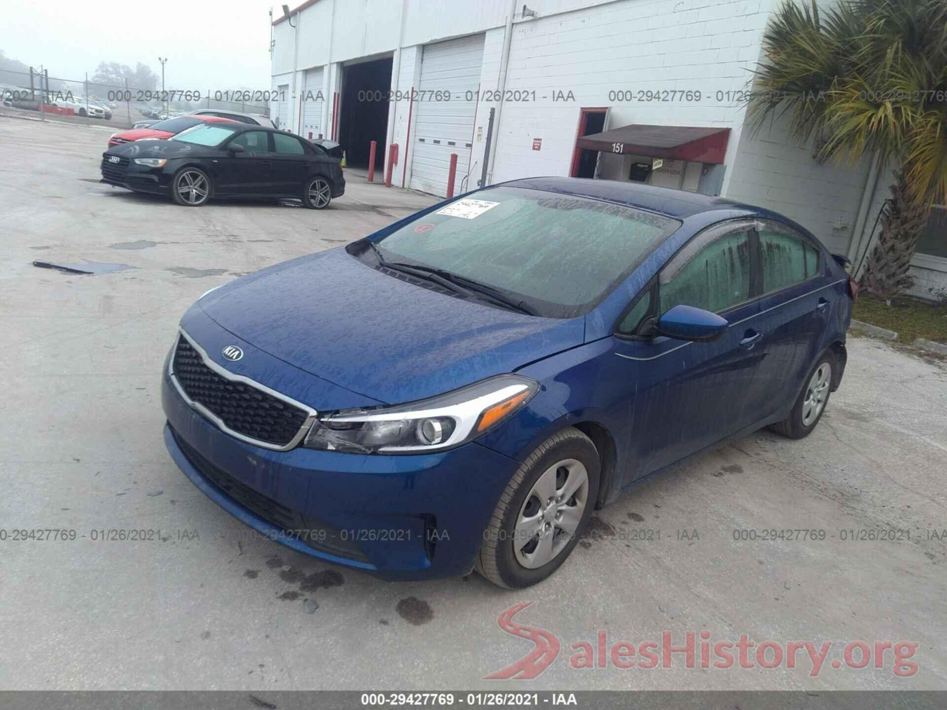 3KPFK4A74JE257971 2018 KIA FORTE