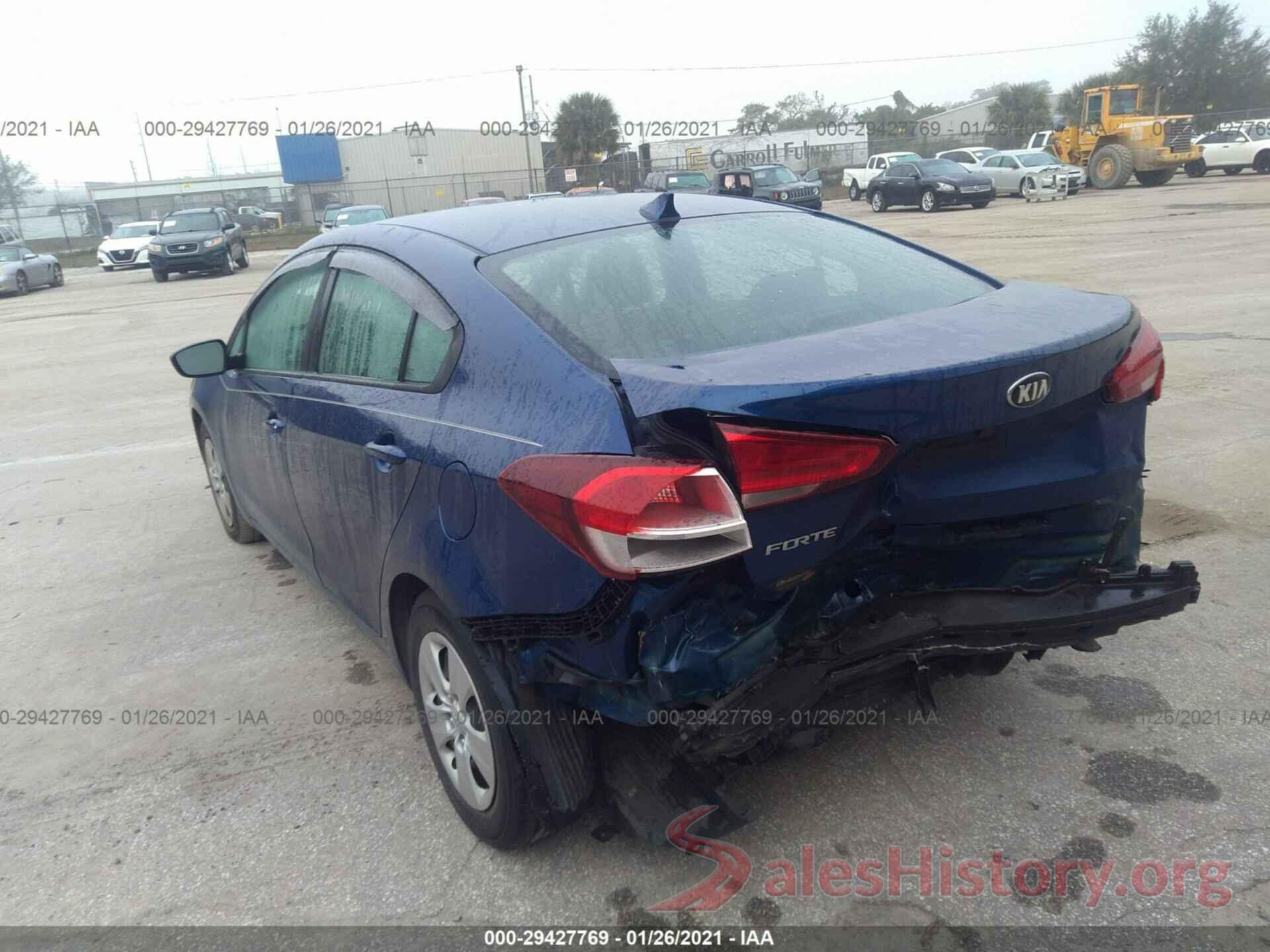 3KPFK4A74JE257971 2018 KIA FORTE