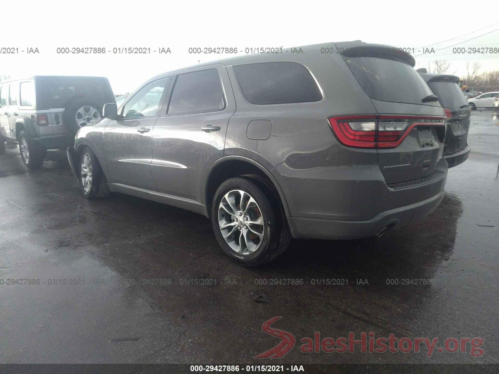 1C4RDHDGXLC285570 2020 DODGE DURANGO