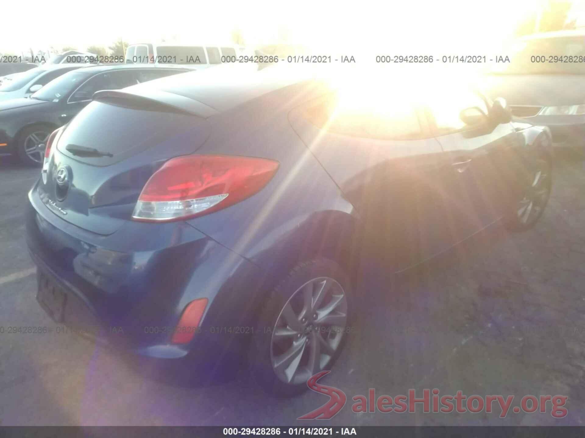 KMHTC6ADXHU313971 2017 HYUNDAI VELOSTER