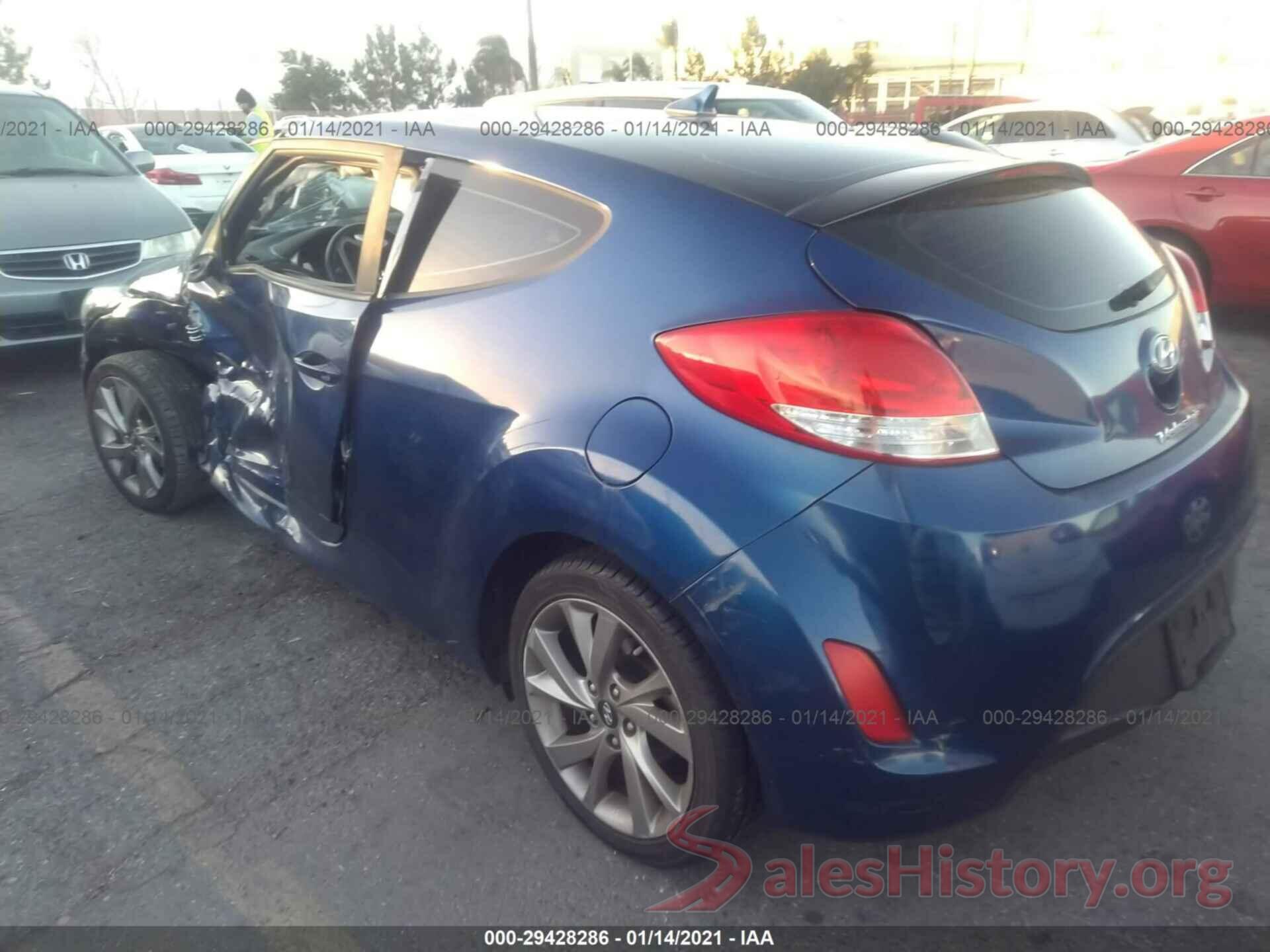 KMHTC6ADXHU313971 2017 HYUNDAI VELOSTER