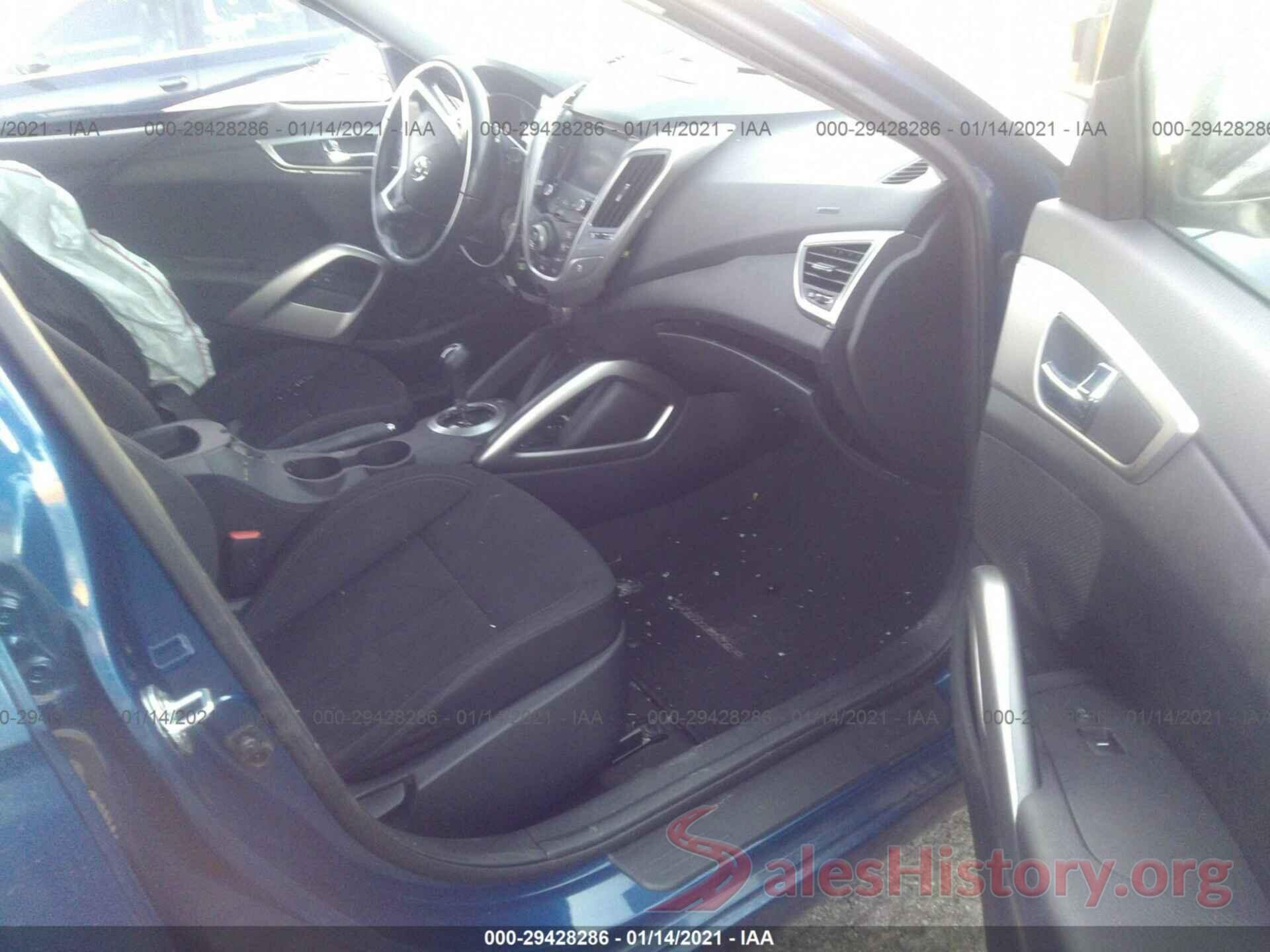 KMHTC6ADXHU313971 2017 HYUNDAI VELOSTER