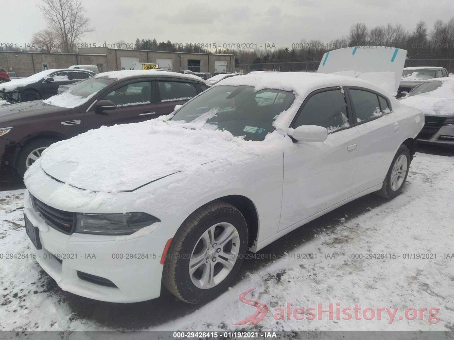 2C3CDXBG2MH522624 2021 DODGE CHARGER