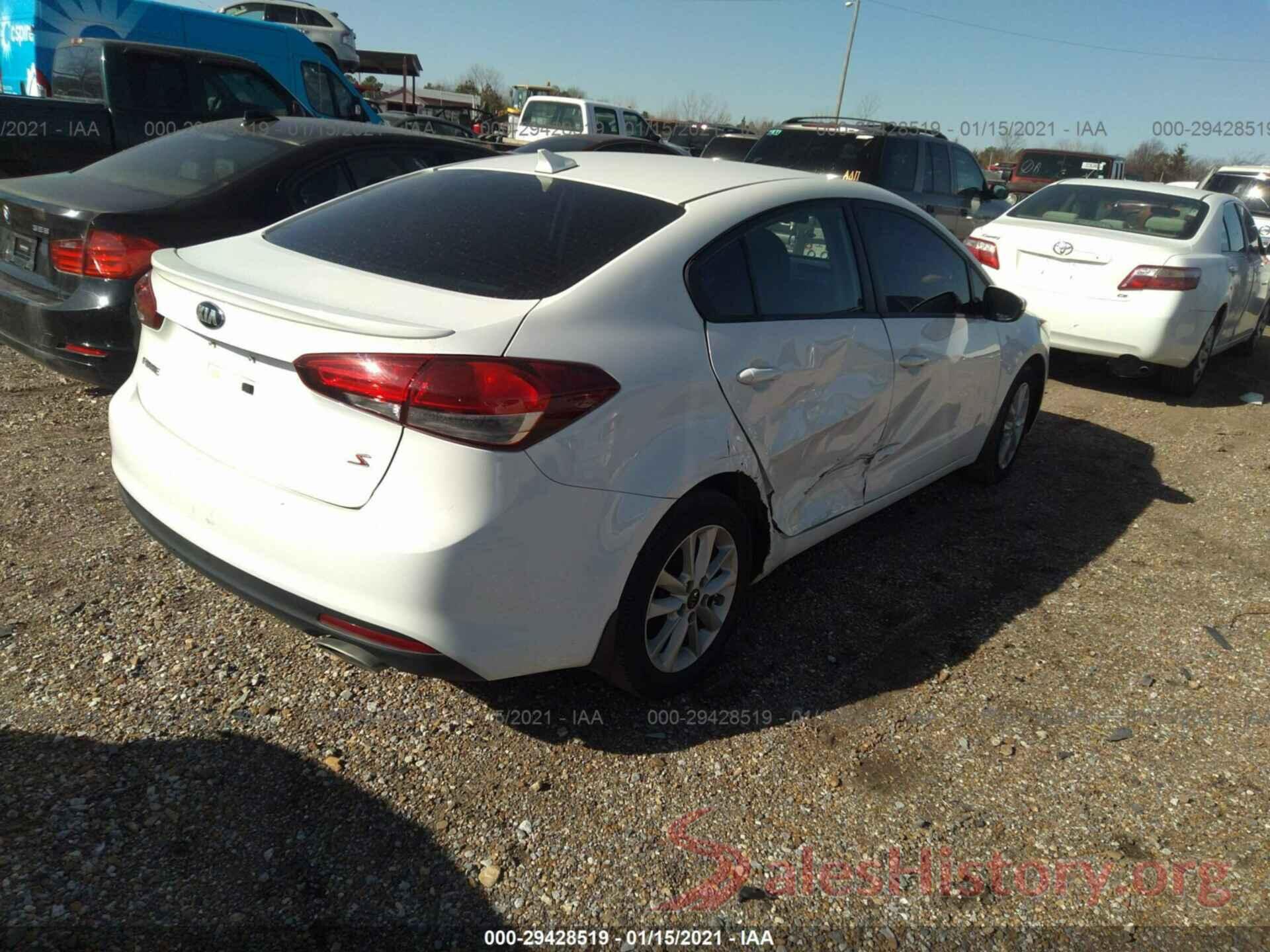 3KPFL4A78HE012159 2017 KIA FORTE