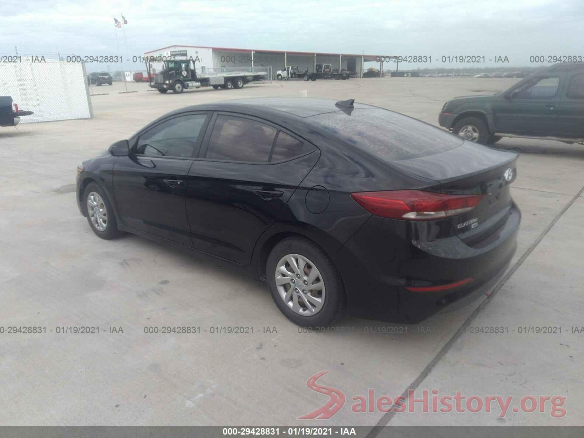 KMHD74LF6HU128862 2017 HYUNDAI ELANTRA