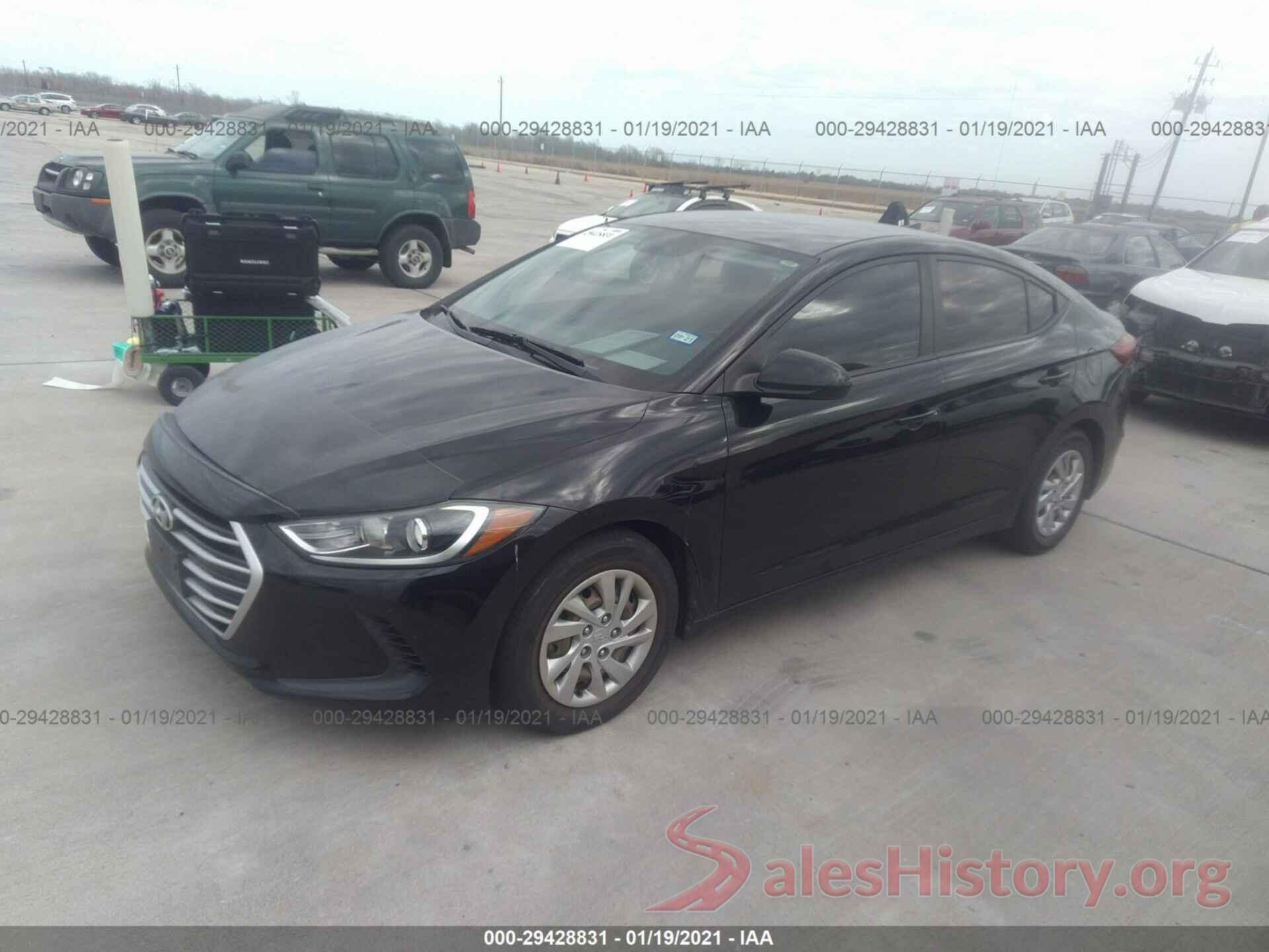 KMHD74LF6HU128862 2017 HYUNDAI ELANTRA