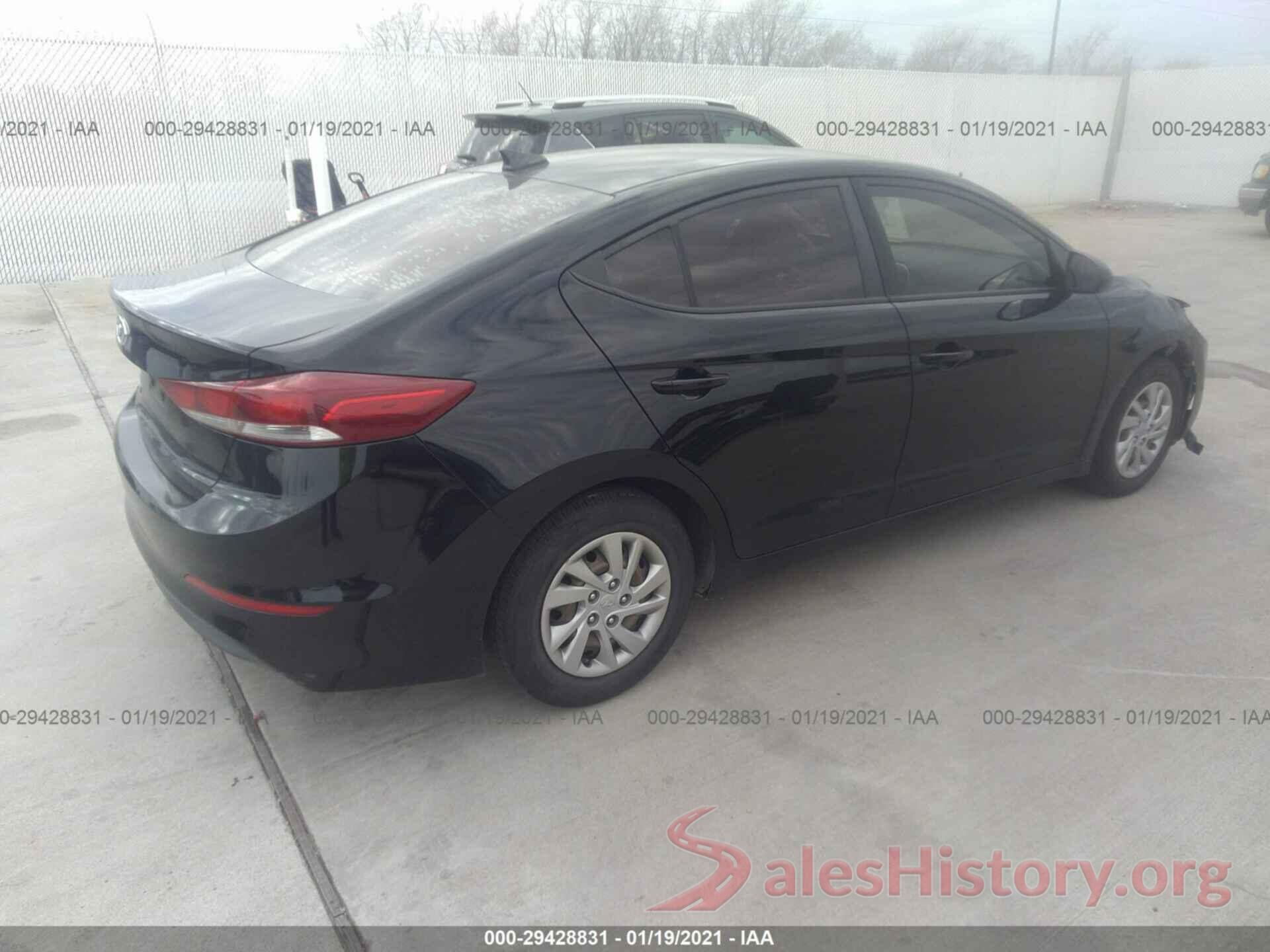 KMHD74LF6HU128862 2017 HYUNDAI ELANTRA