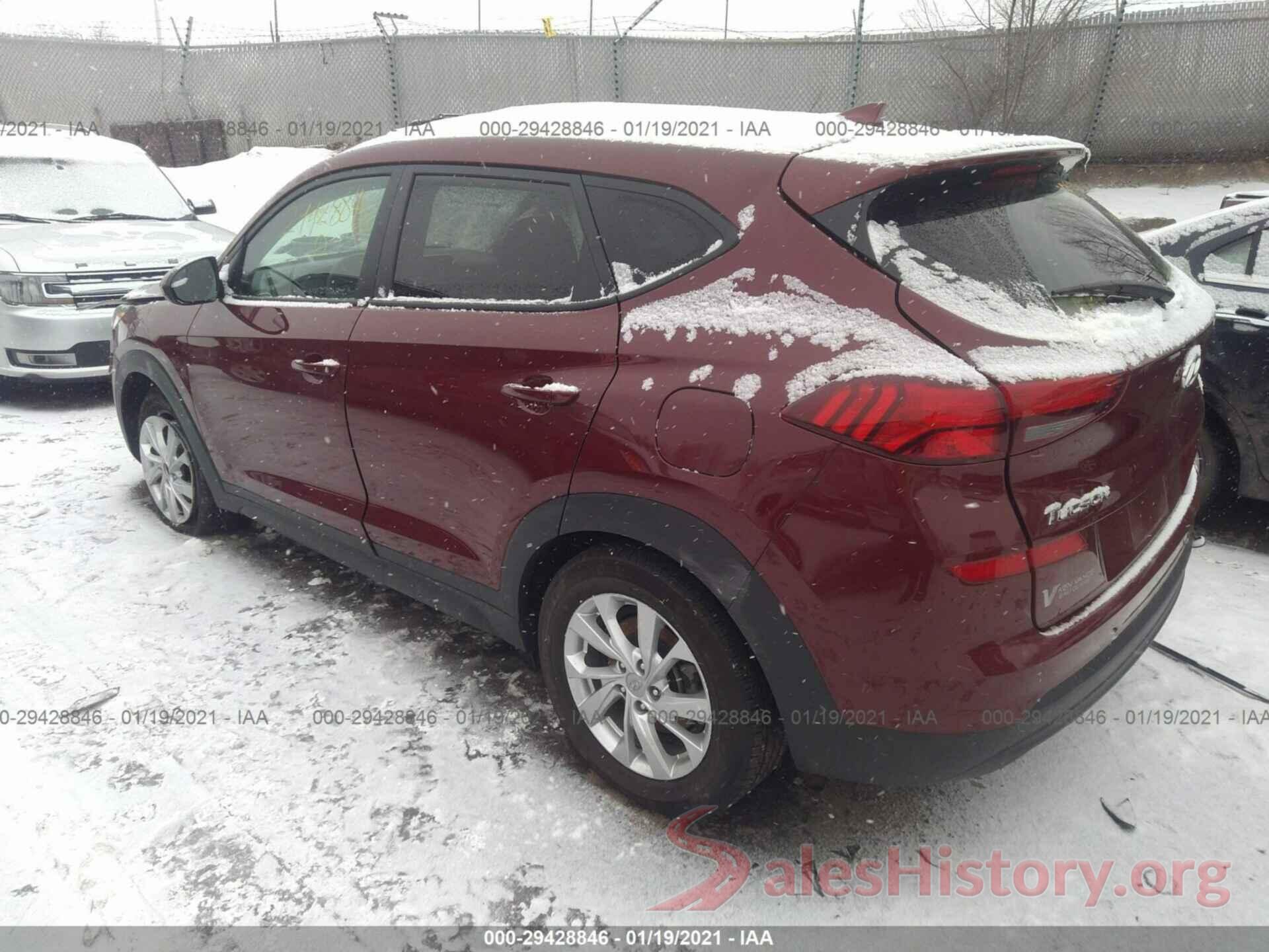 KM8J2CA44KU909853 2019 HYUNDAI TUCSON