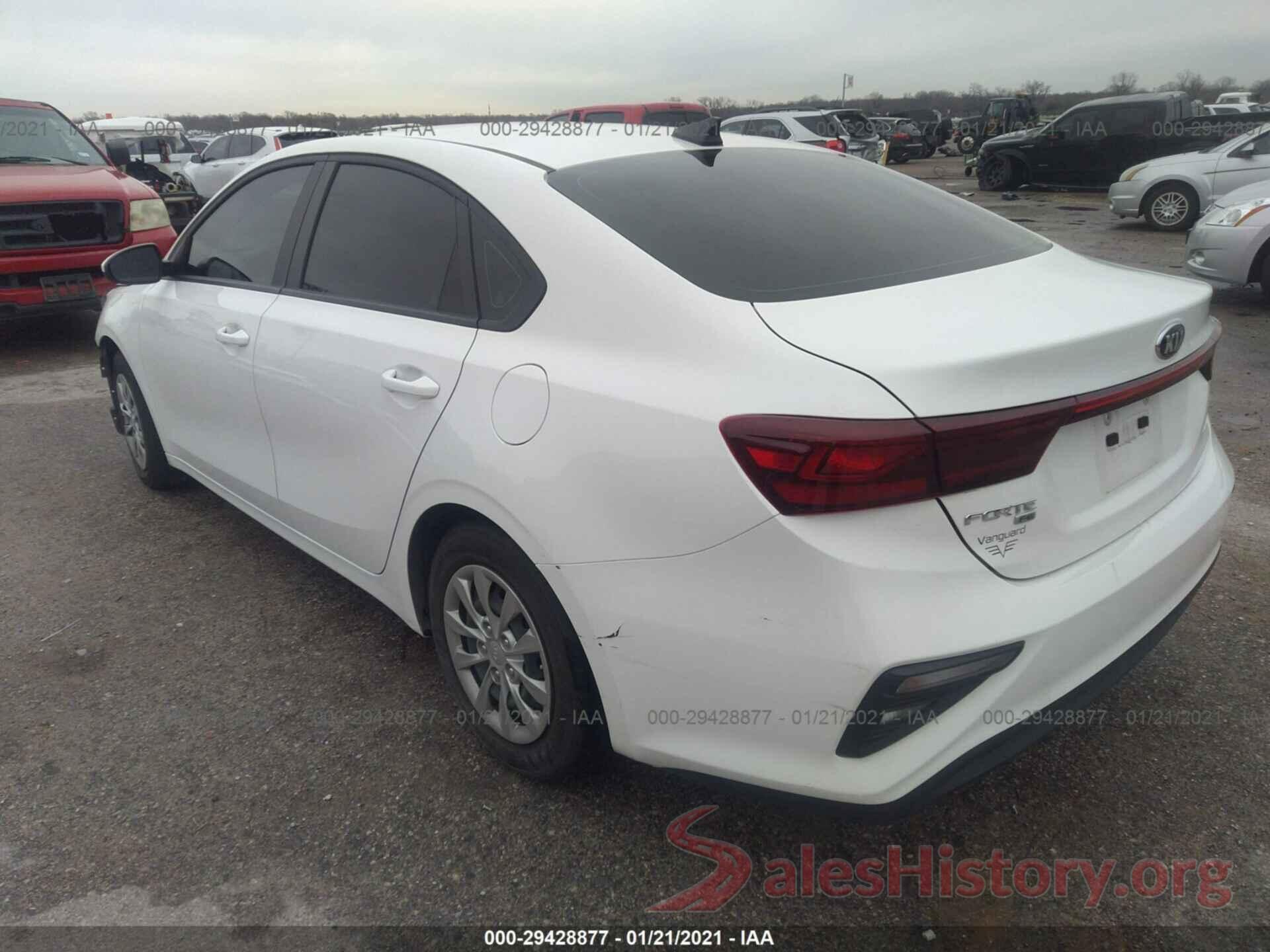 3KPF24AD9LE144932 2020 KIA FORTE