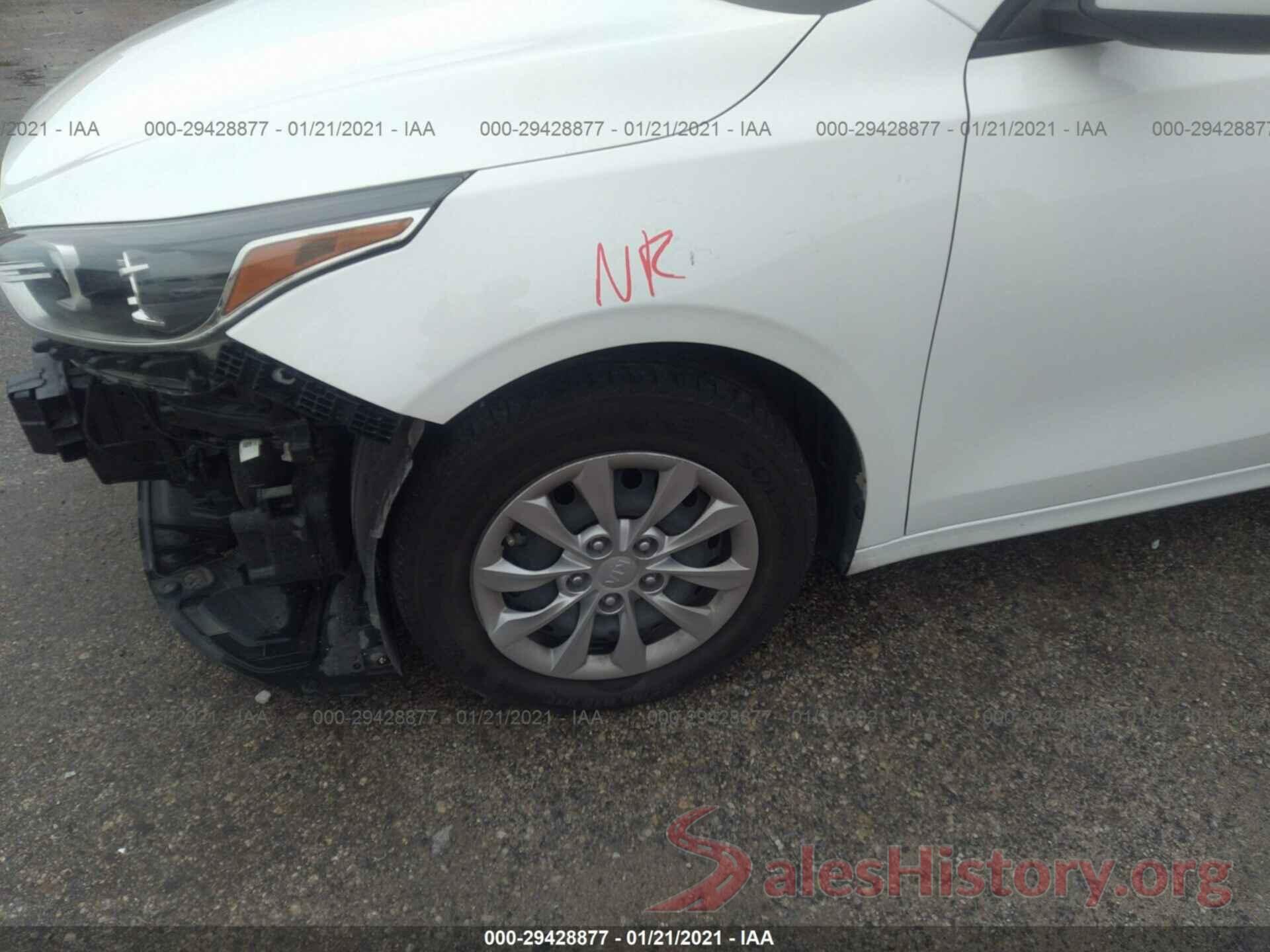 3KPF24AD9LE144932 2020 KIA FORTE