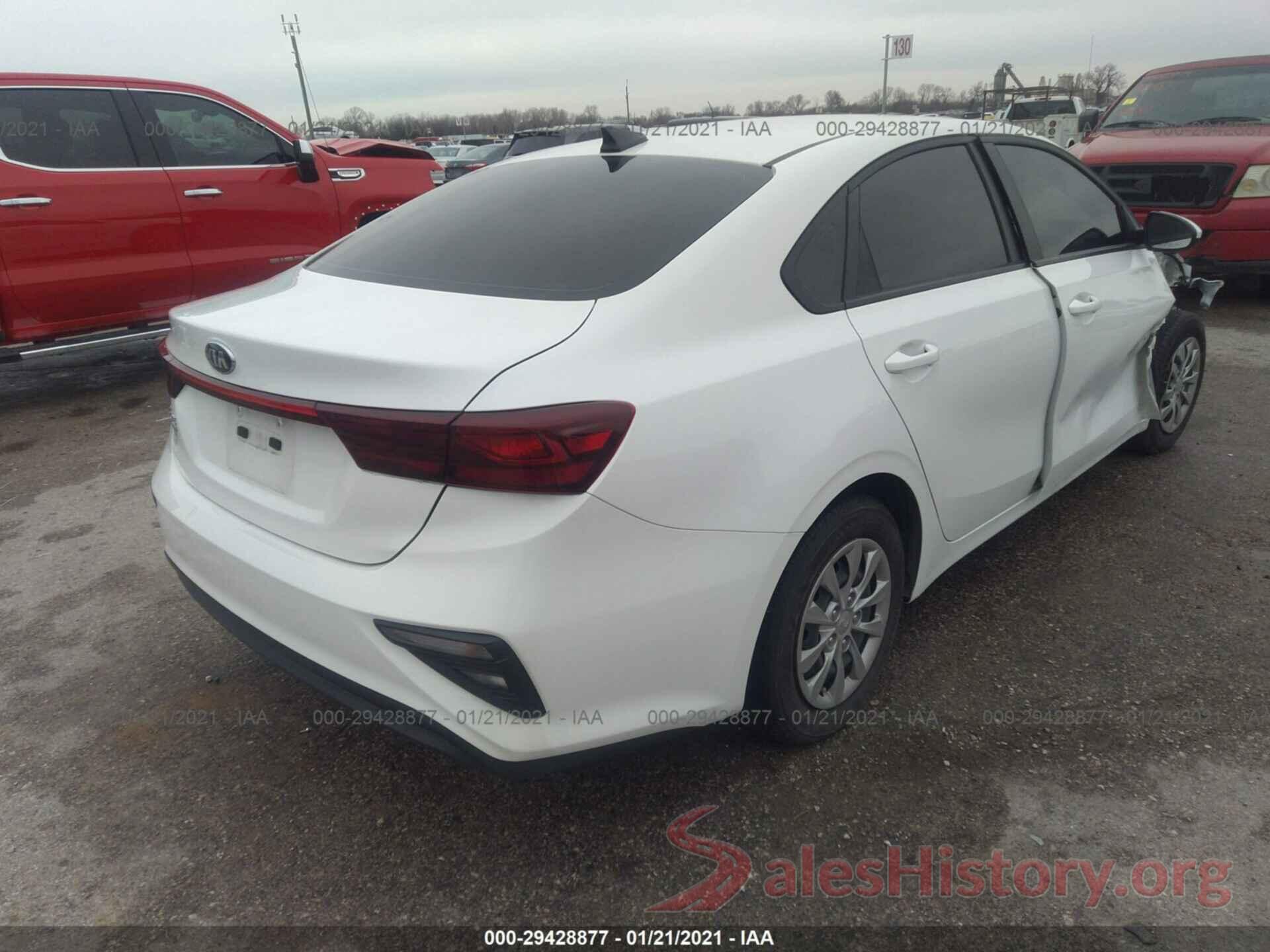 3KPF24AD9LE144932 2020 KIA FORTE