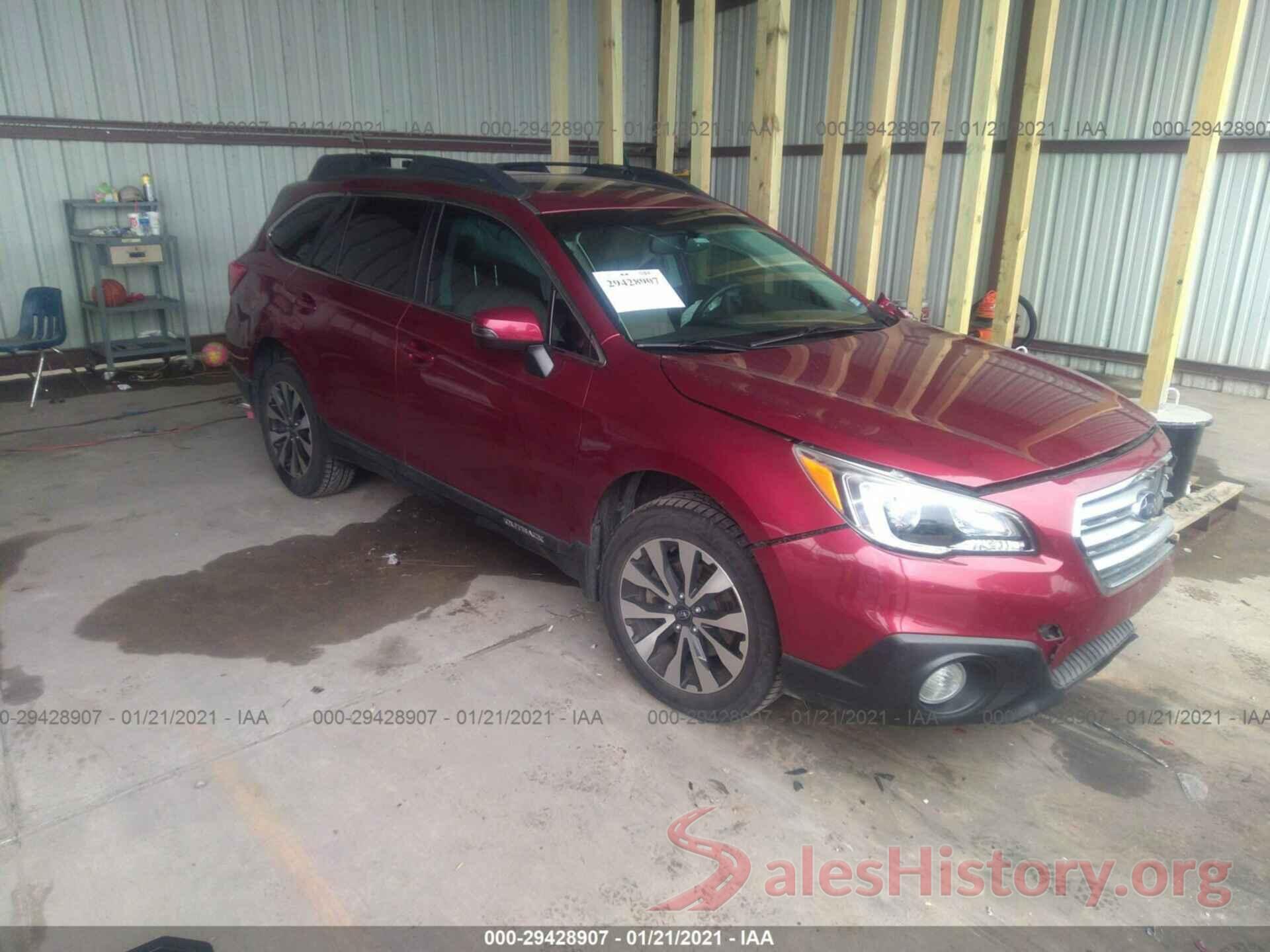 4S4BSBLC5G3204687 2016 SUBARU OUTBACK