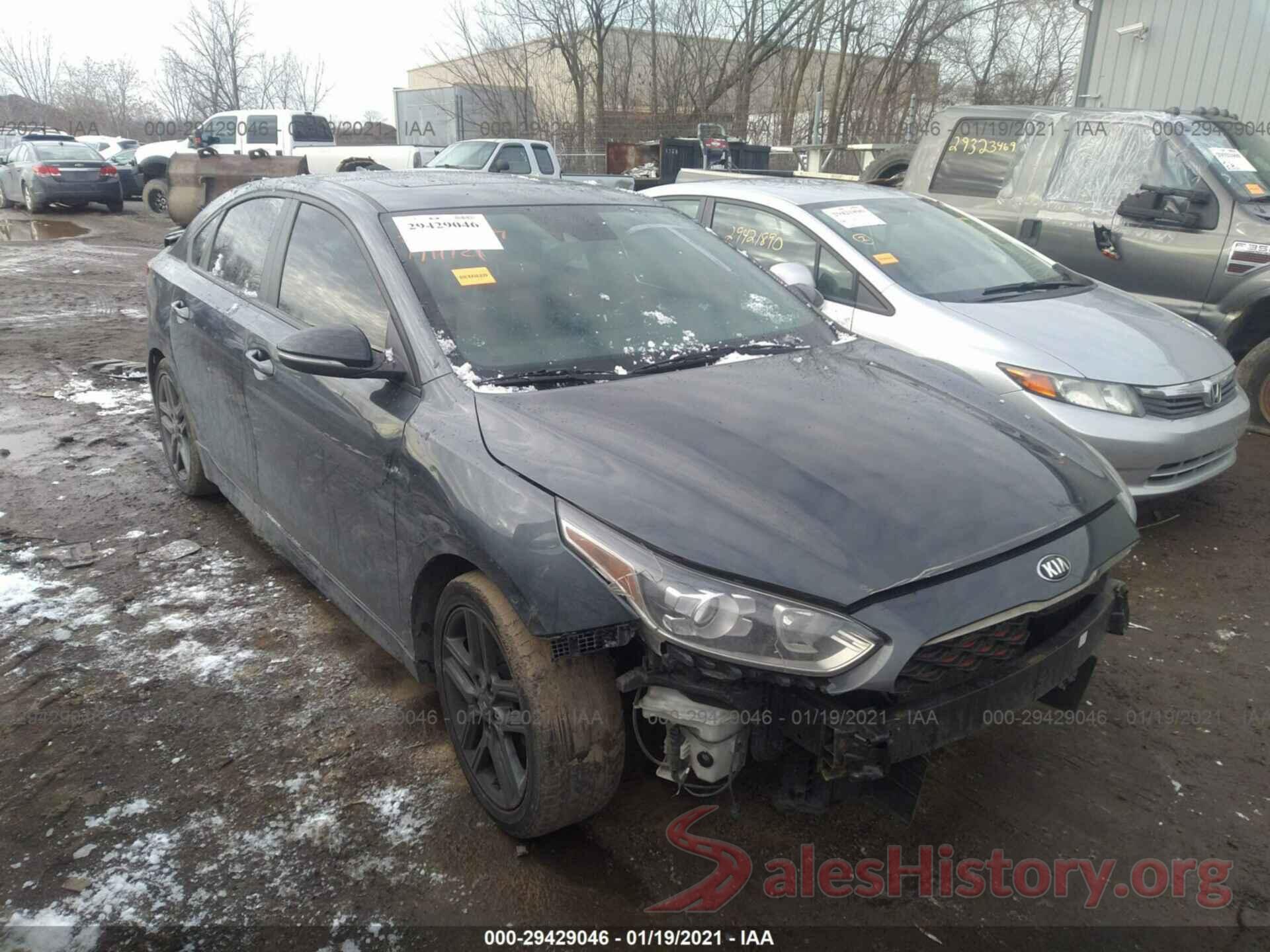 3KPF34AD2LE139164 2020 KIA FORTE