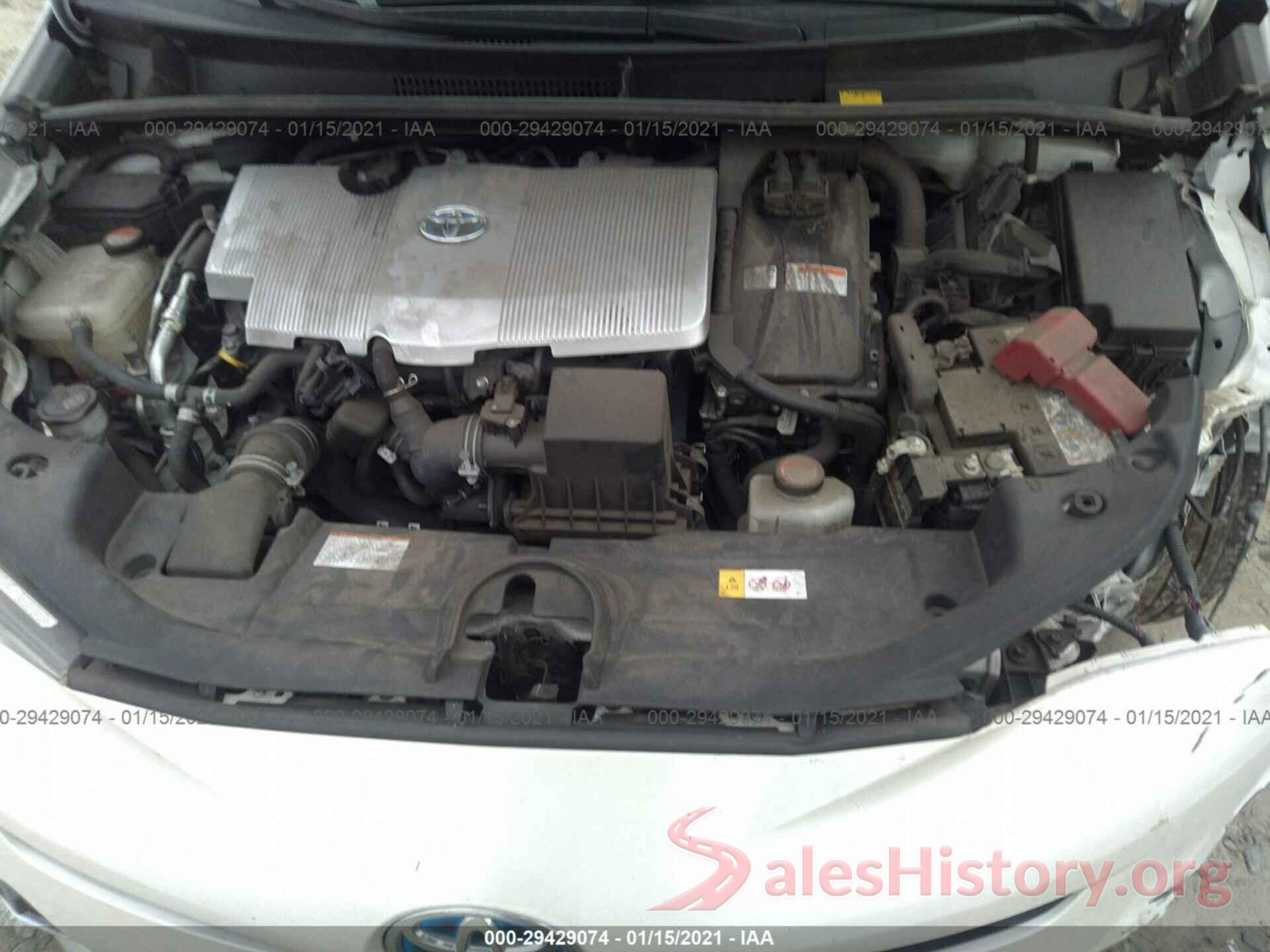 JTDKARFU5G3018636 2016 TOYOTA PRIUS