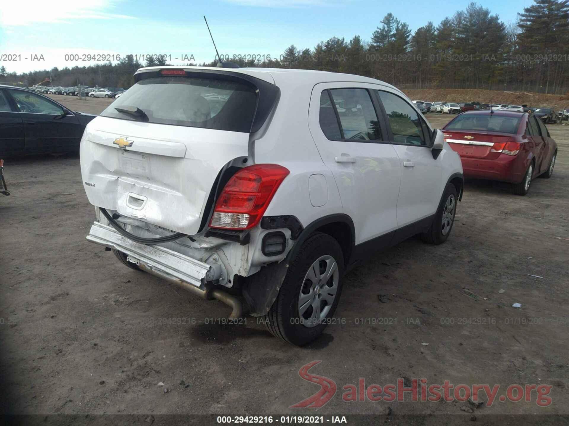 3GNCJKSB4HL211356 2017 CHEVROLET TRAX