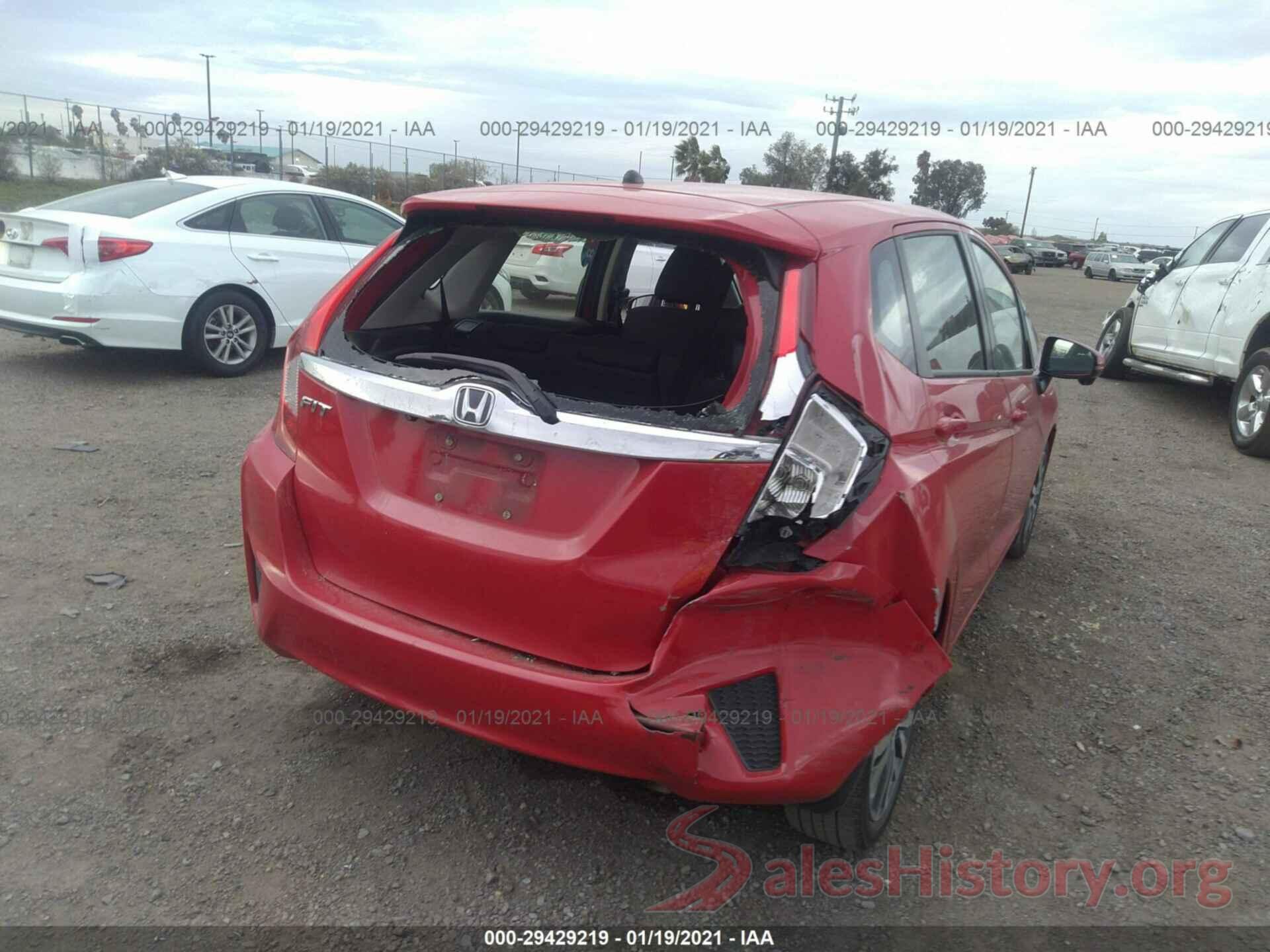 JHMGK5H74GX046437 2016 HONDA FIT