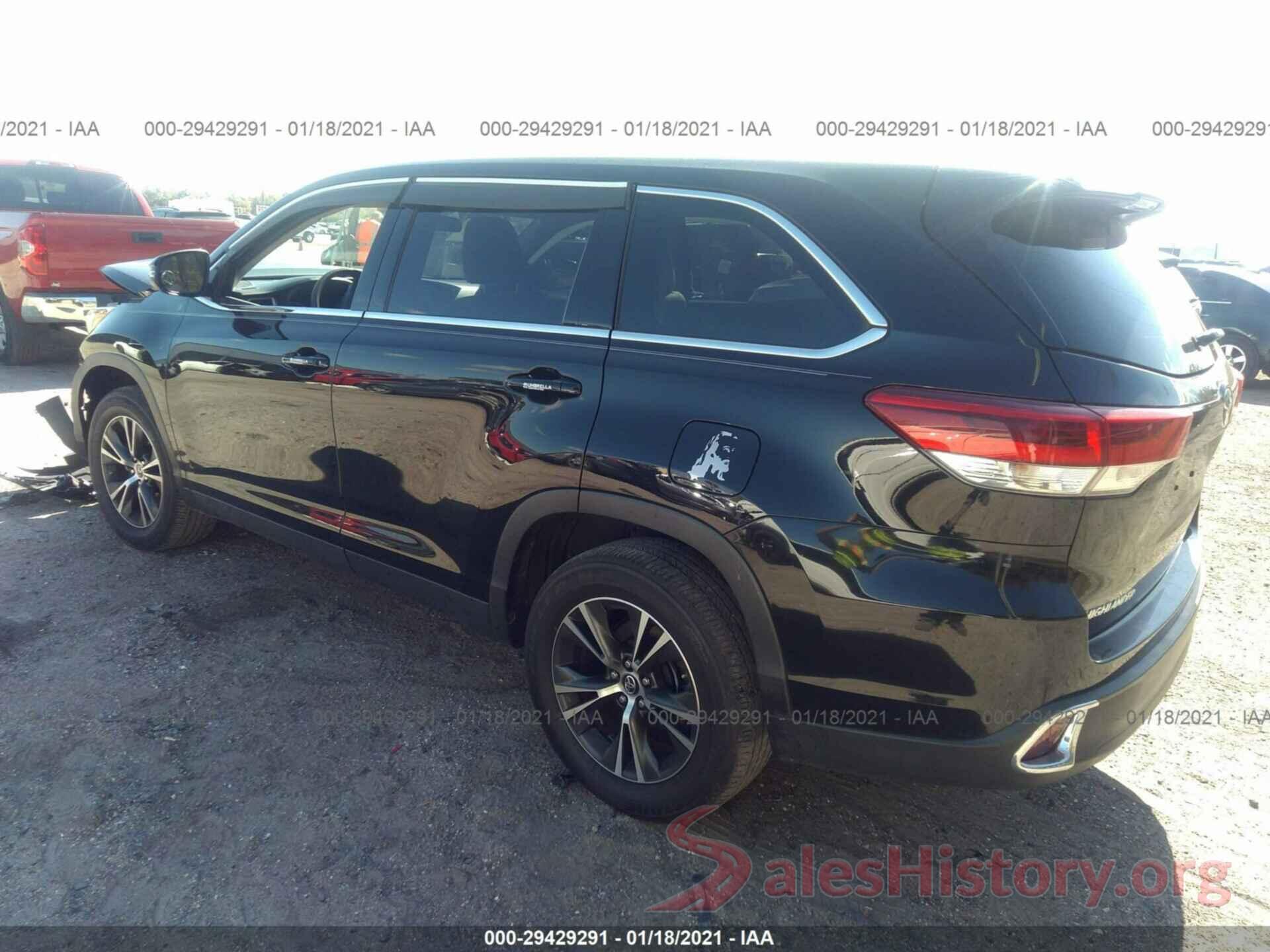 5TDZARFH3KS042801 2019 TOYOTA HIGHLANDER