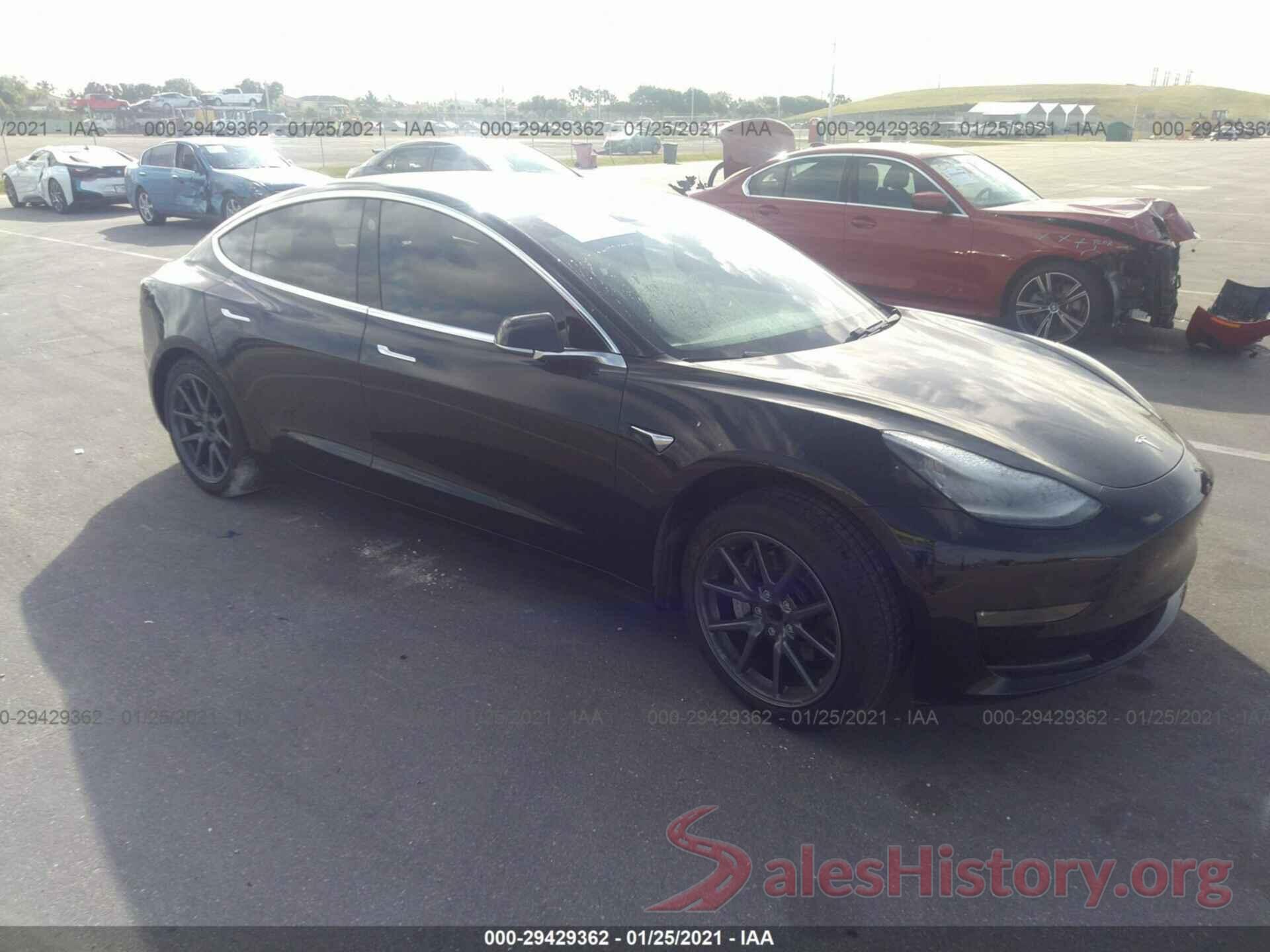 5YJ3E1EA4JF020955 2018 TESLA MODEL 3