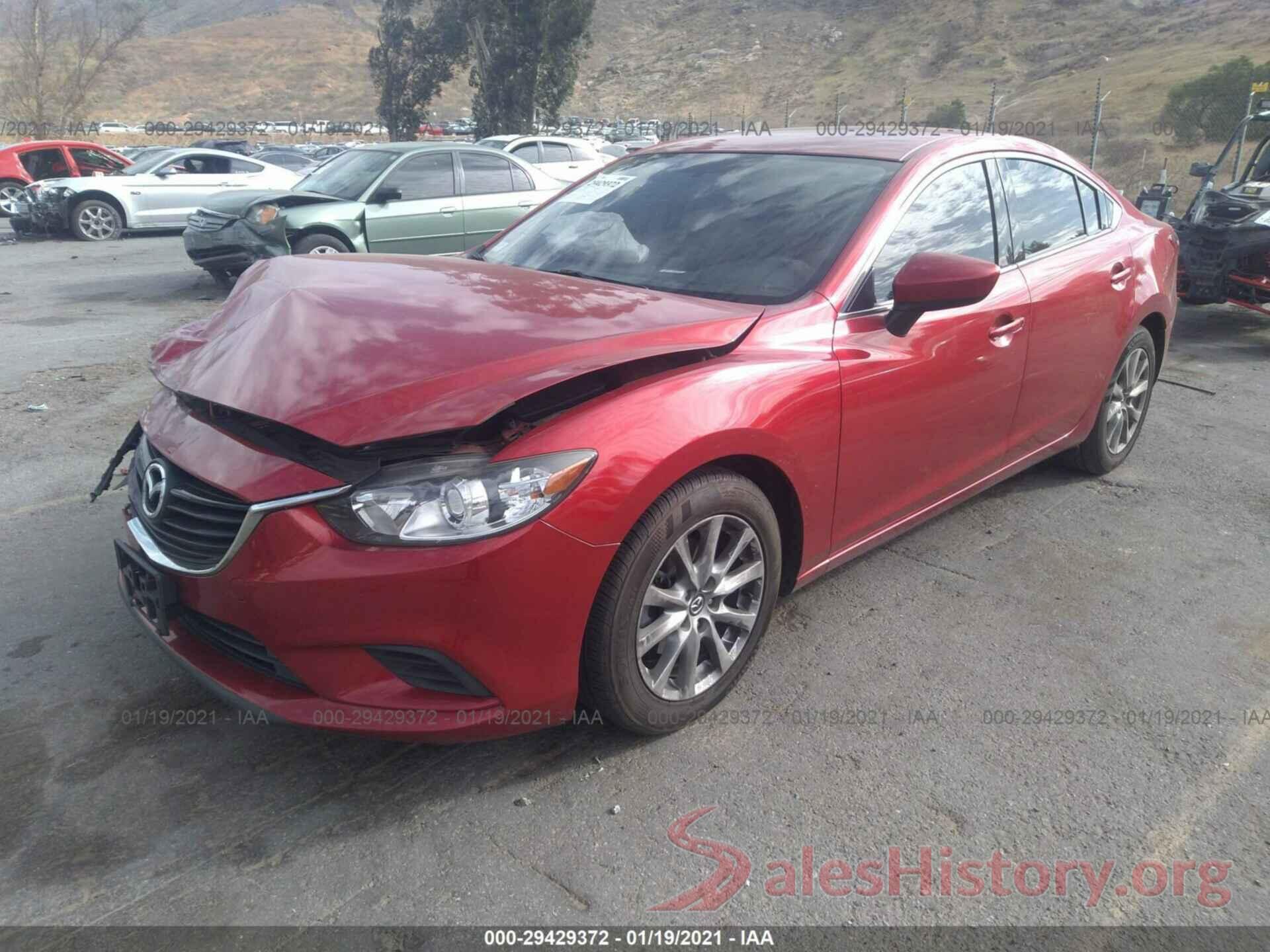 JM1GJ1U52G1488167 2016 MAZDA MAZDA6