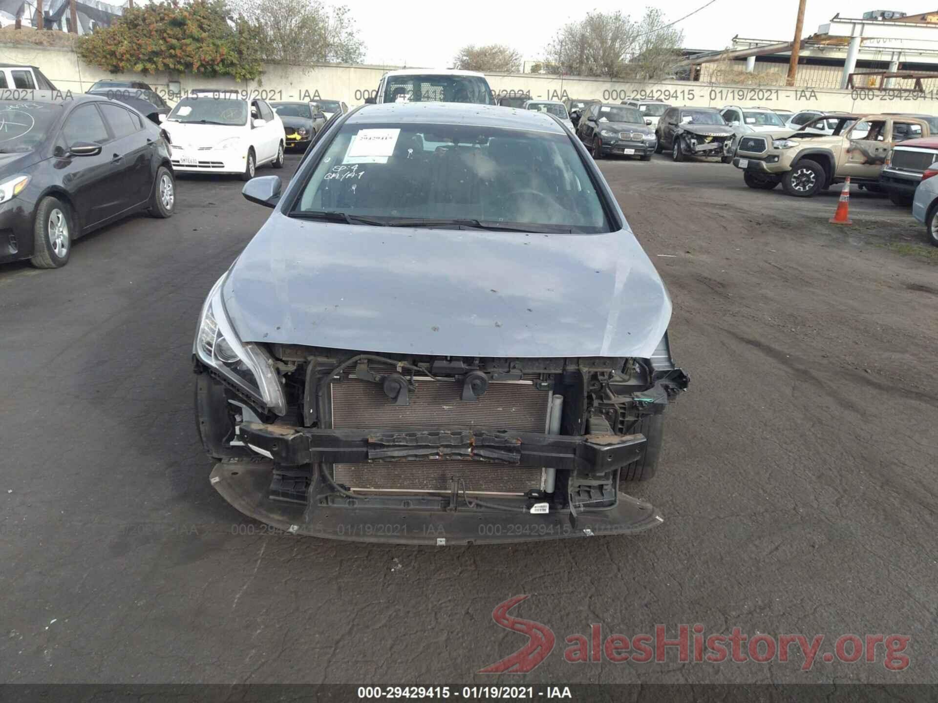 5NPE24AF5HH541070 2017 HYUNDAI SONATA