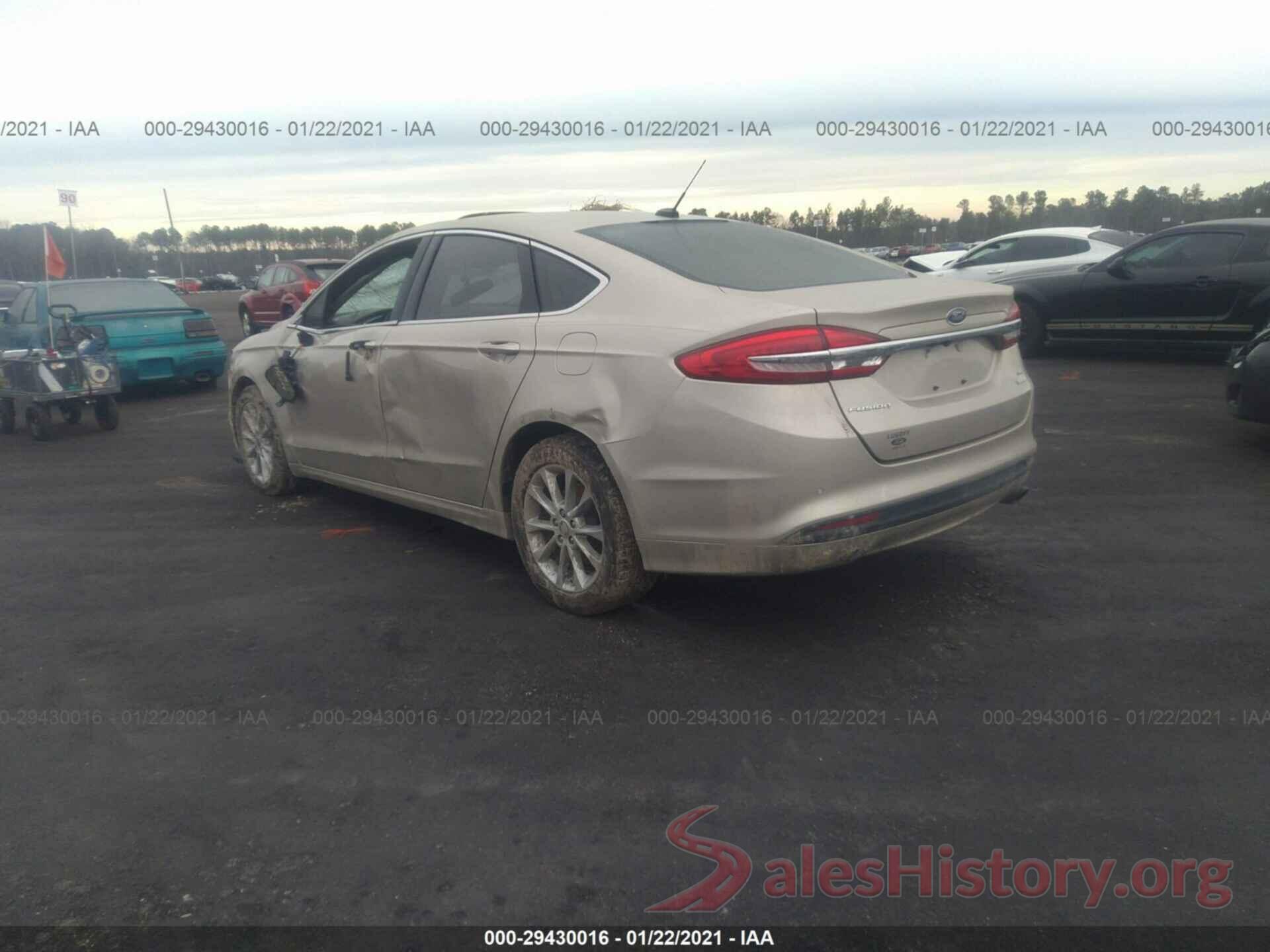 3FA6P0HD7HR363376 2017 FORD FUSION