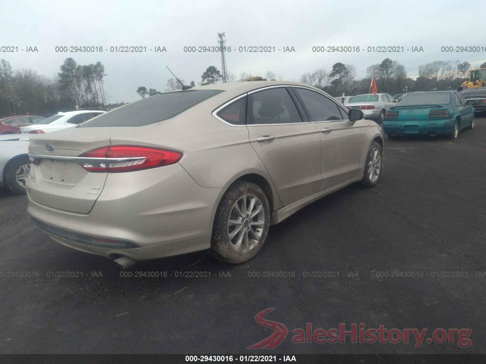 3FA6P0HD7HR363376 2017 FORD FUSION