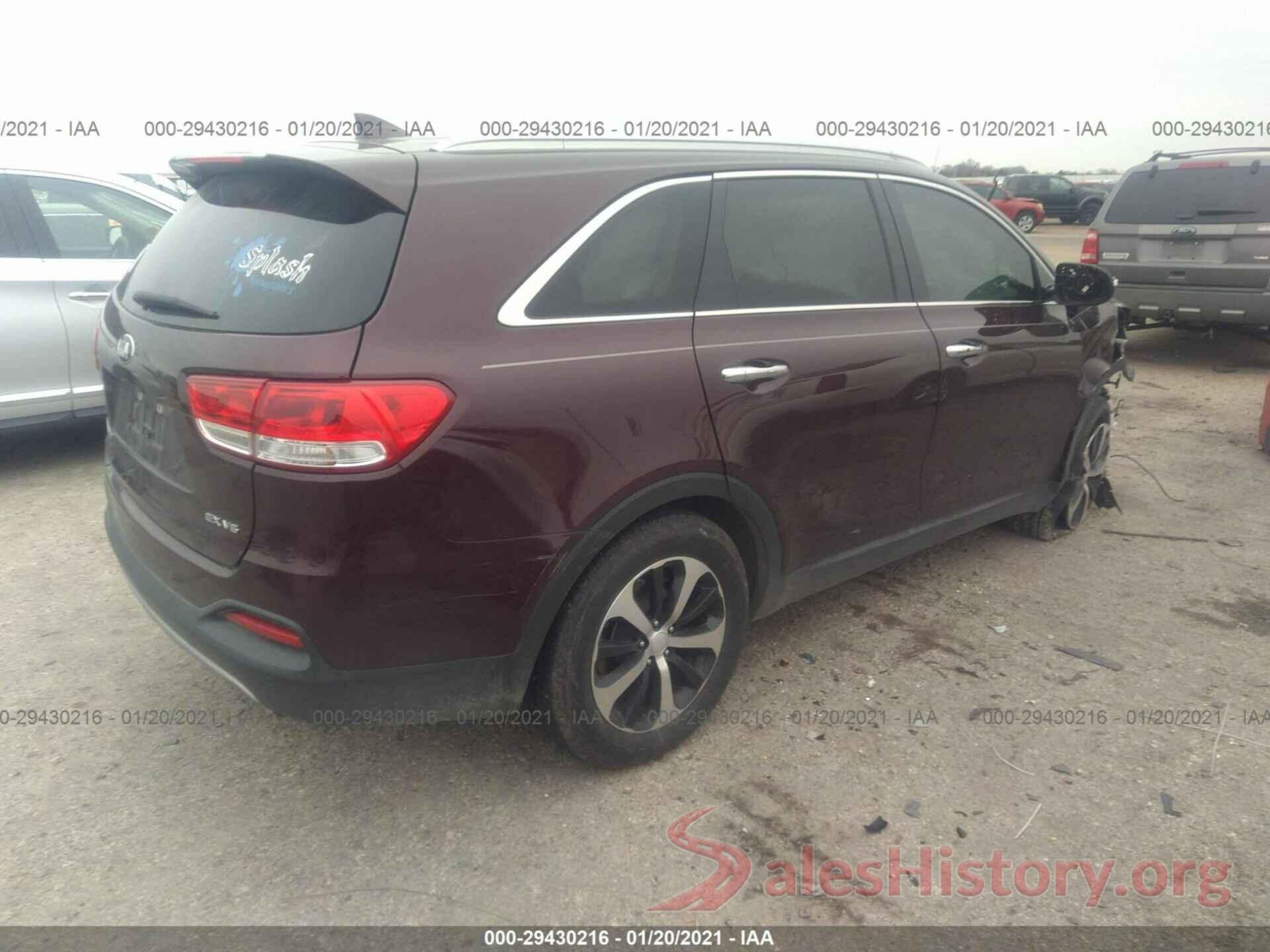 5XYPH4A55HG234777 2017 KIA SORENTO