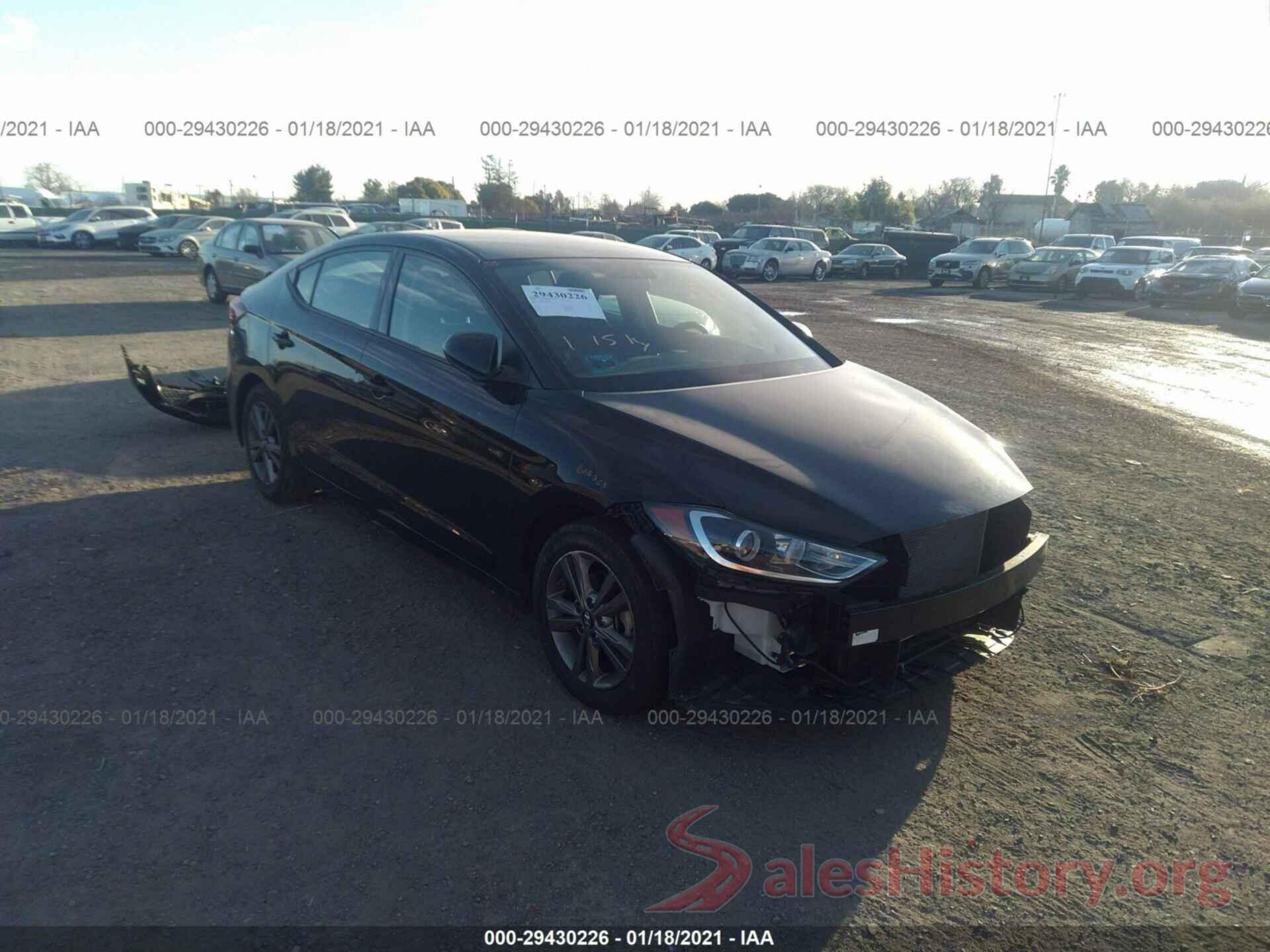 5NPD84LF1JH219202 2018 HYUNDAI ELANTRA