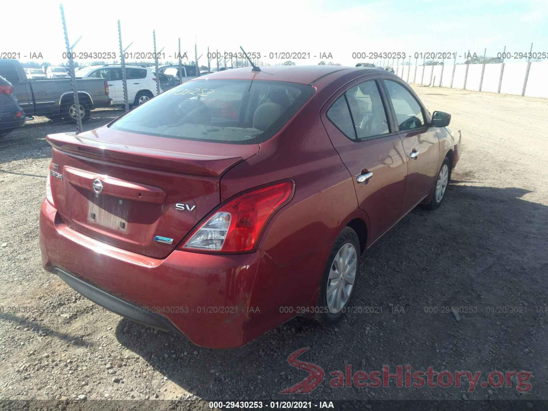 3N1CN7AP8GL892436 2016 NISSAN VERSA