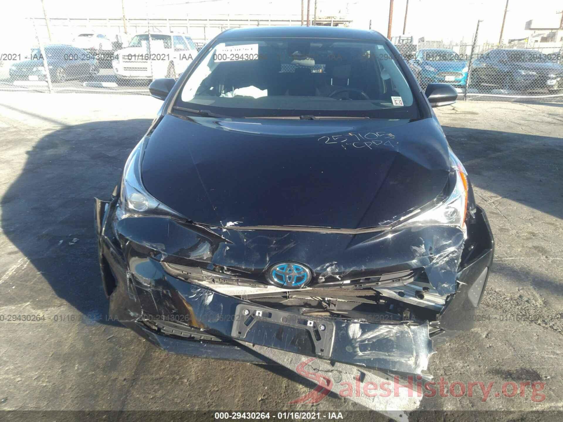 JTDKBRFU2J3596729 2018 TOYOTA PRIUS