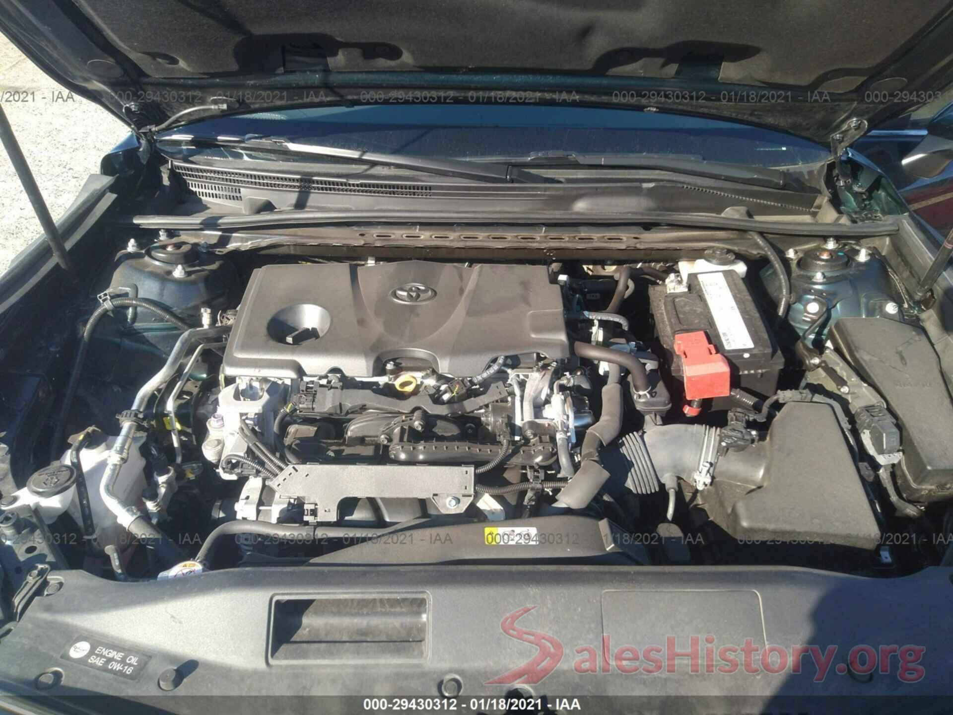 4T1B11HK0KU831796 2019 TOYOTA CAMRY