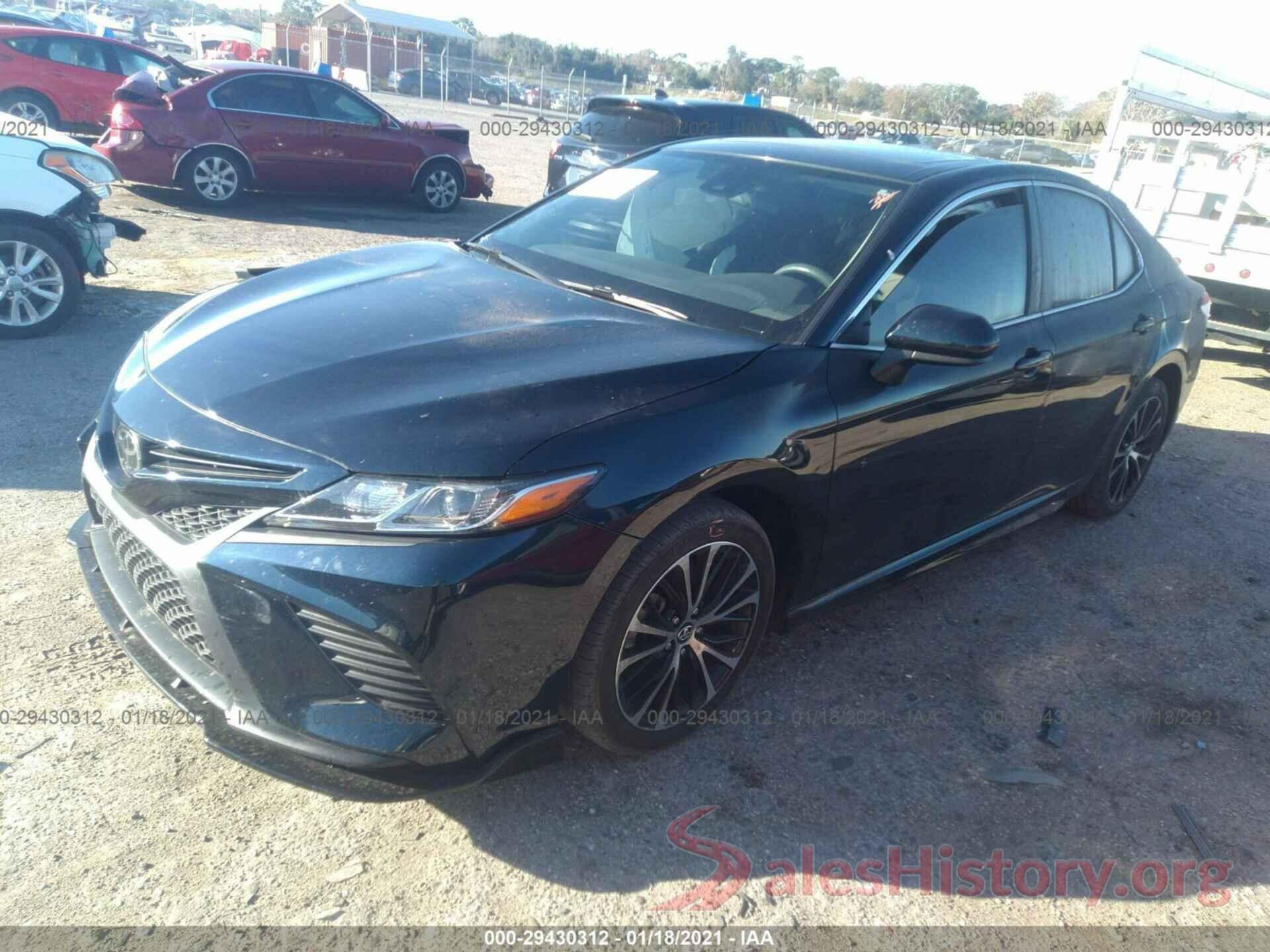 4T1B11HK0KU831796 2019 TOYOTA CAMRY