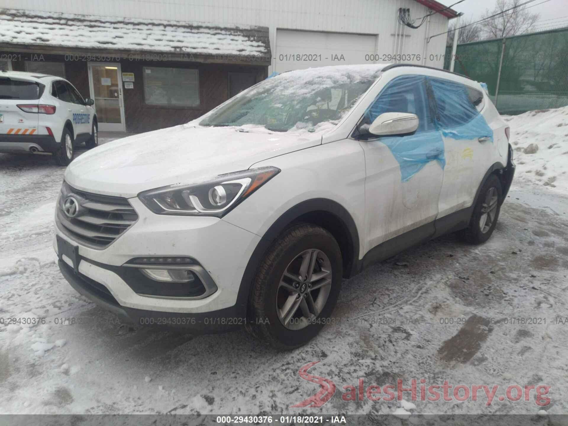 5XYZUDLB3JG545167 2018 HYUNDAI SANTA FE SPORT