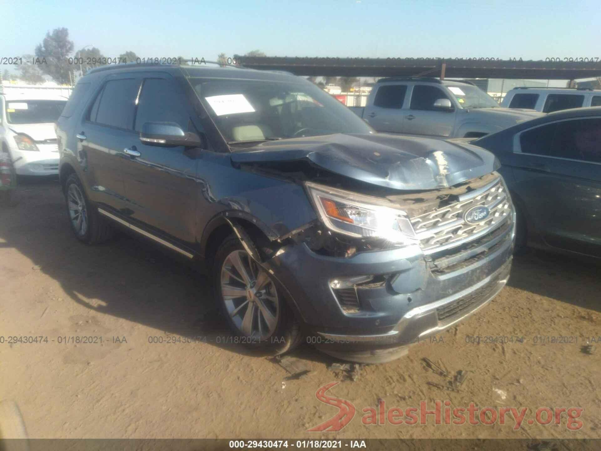 1FM5K7F8XJGB11245 2018 FORD EXPLORER