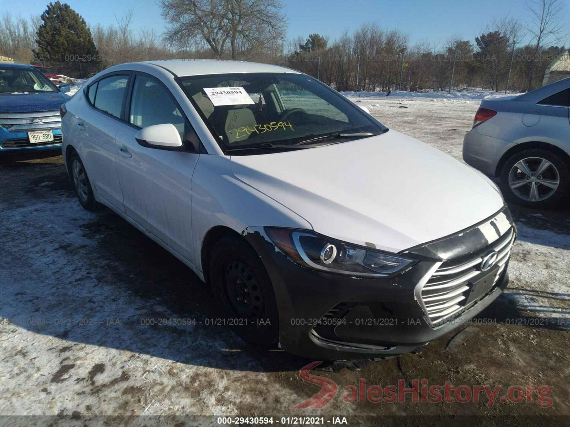 5NPD74LF3HH112780 2017 HYUNDAI ELANTRA