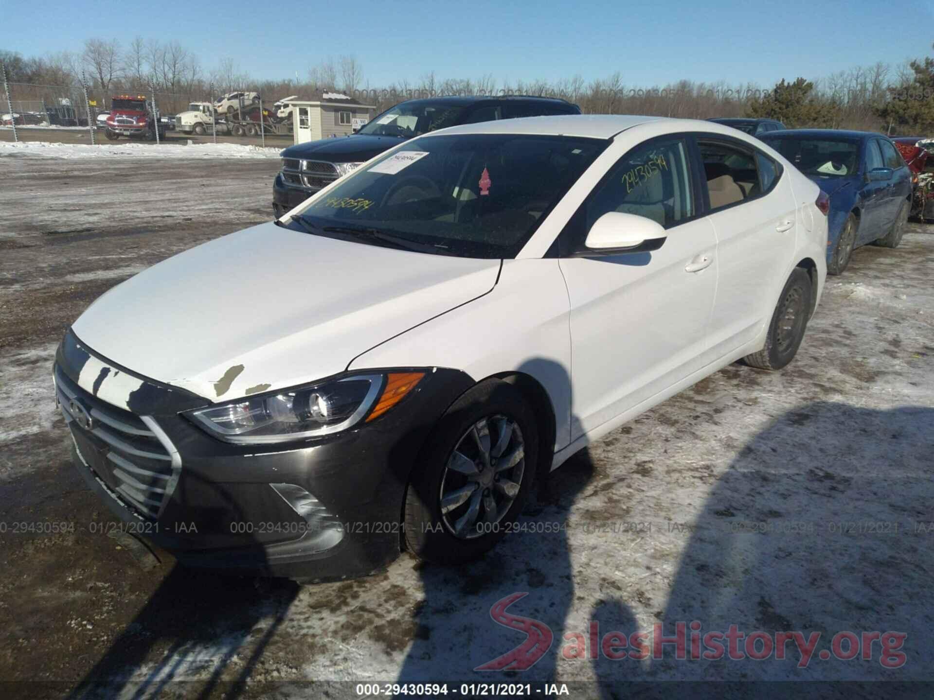 5NPD74LF3HH112780 2017 HYUNDAI ELANTRA