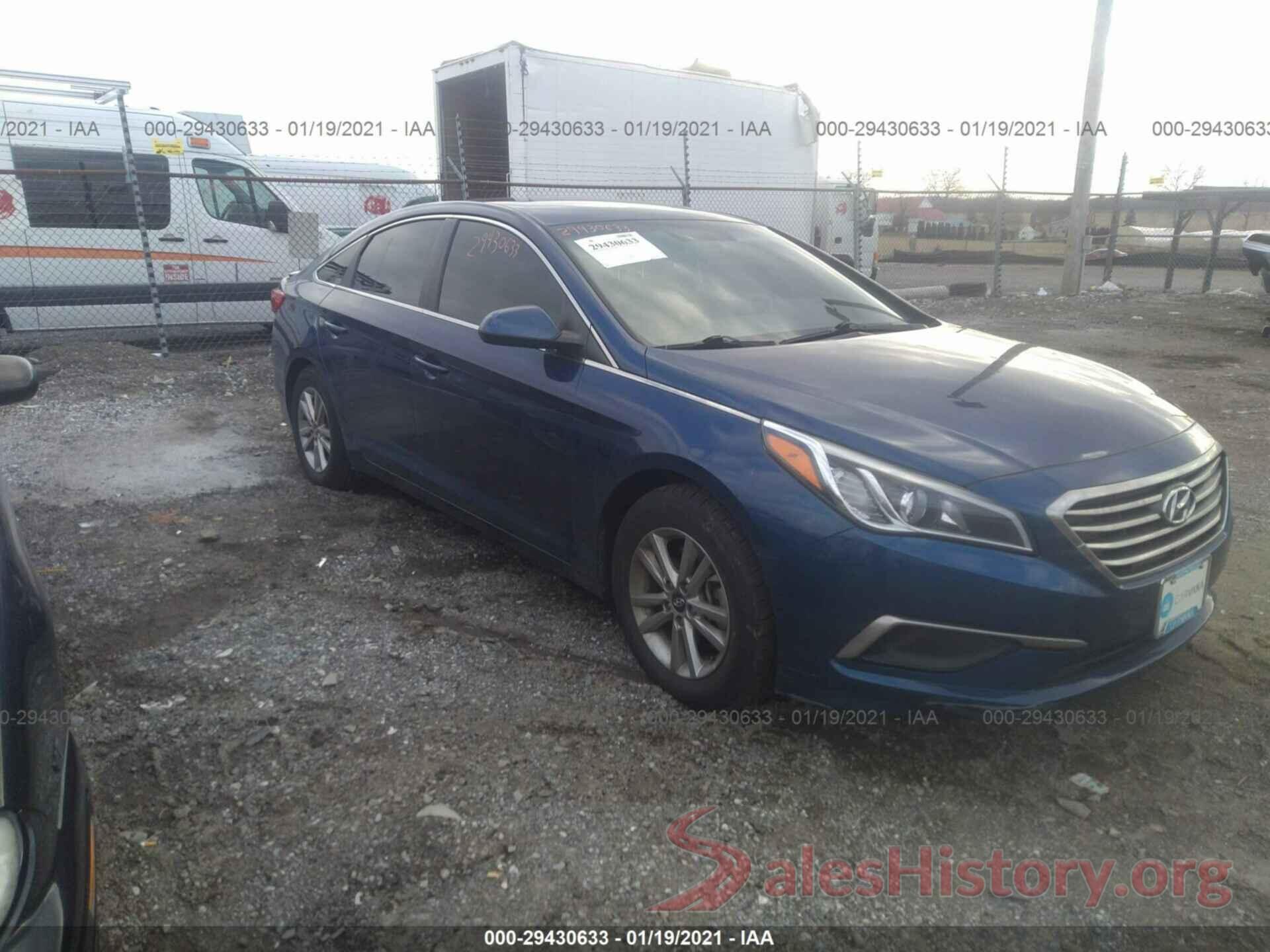 5NPE24AF3GH383164 2016 HYUNDAI SONATA